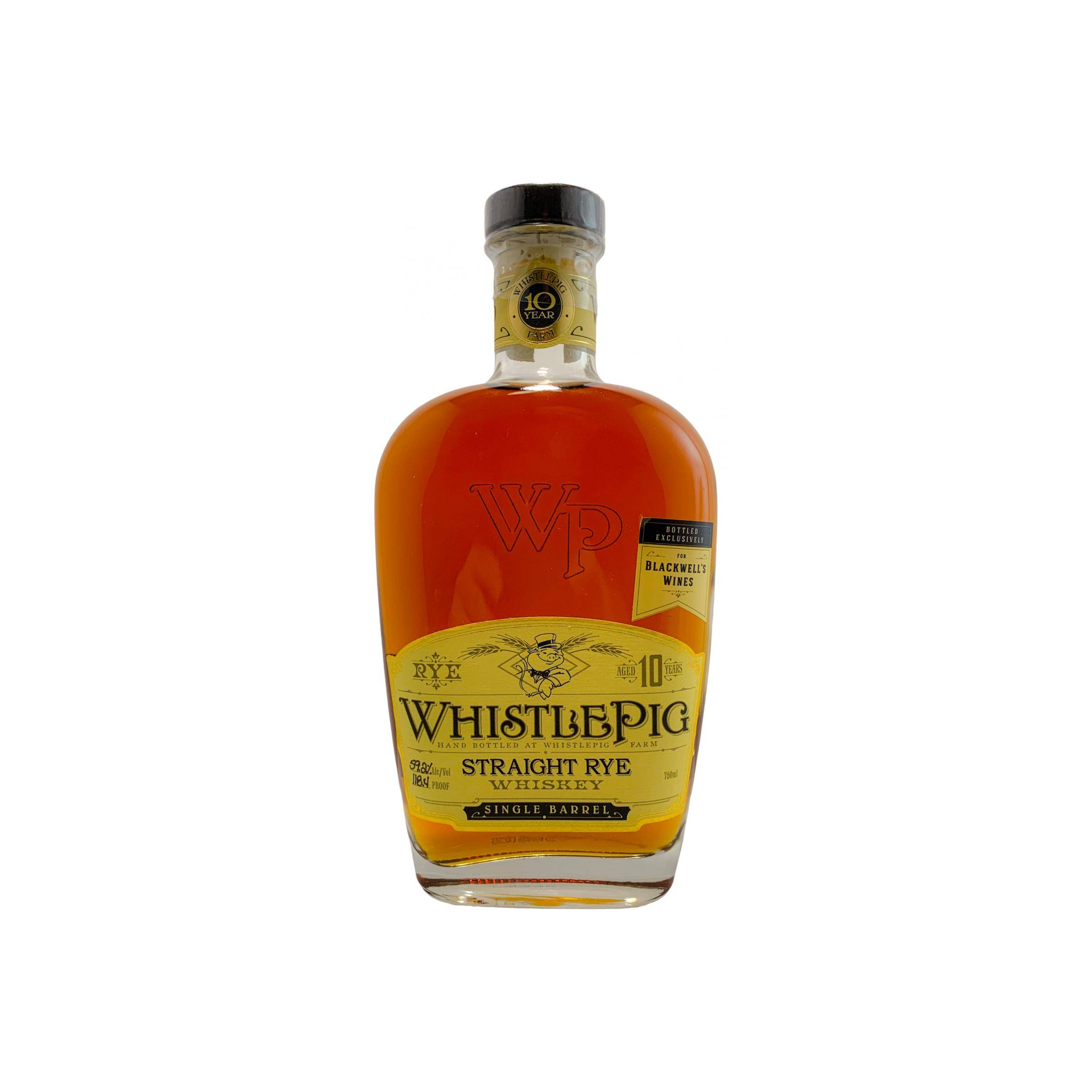 WhistlePig Single Cask 10 Years Rye Whisky