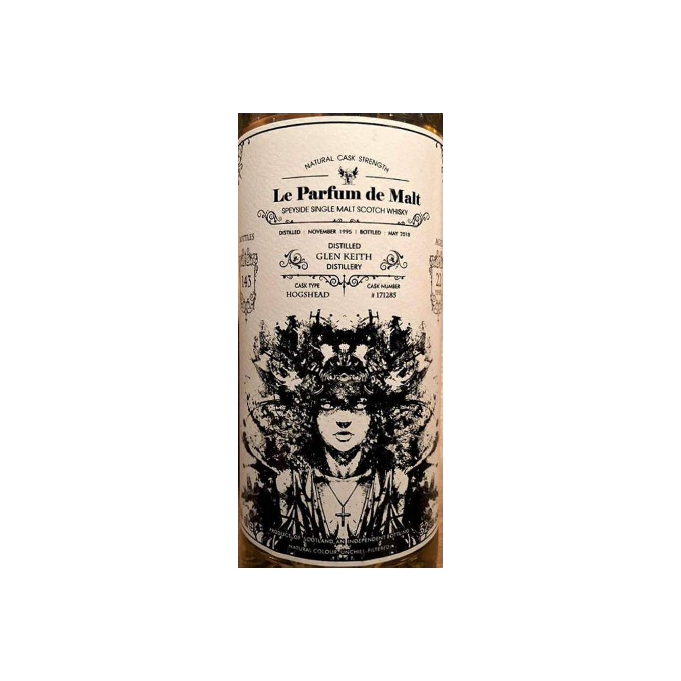 Glen Keith 1995 22 Years Single Malt Whisky