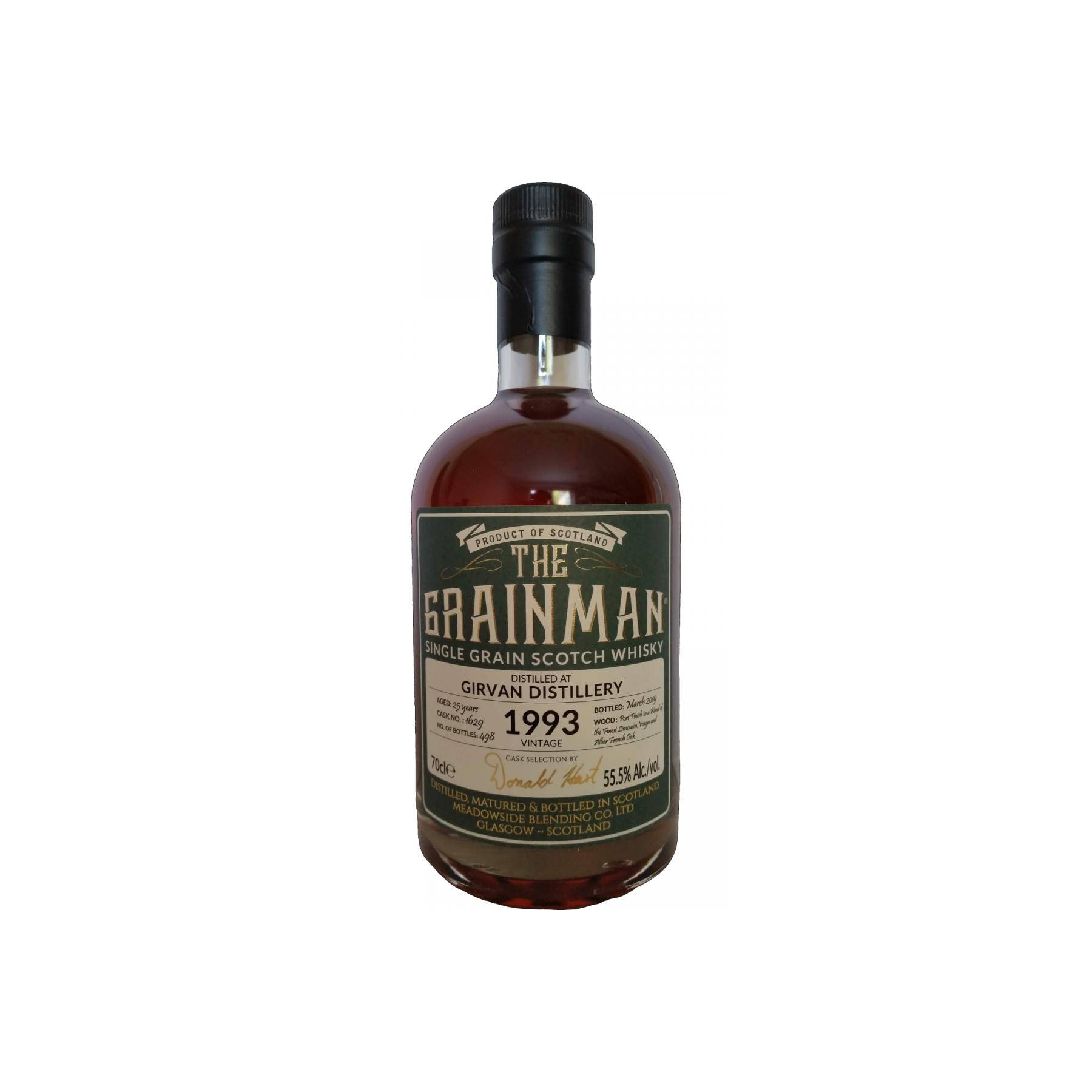 Girvan 1993 25 Years Single Grain Whisky