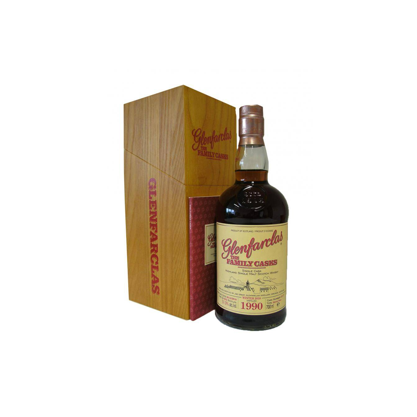Glenfarclas 1990 28 Years Single Malt Whisky 3