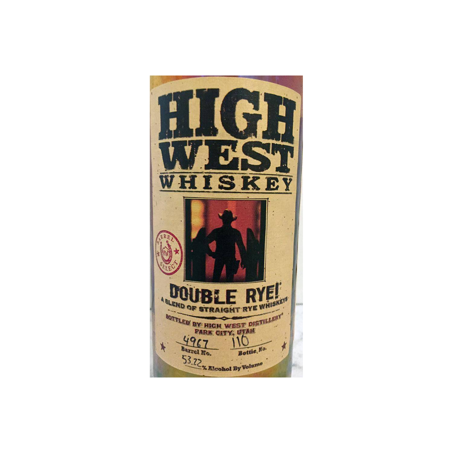 High West Rye Whisky