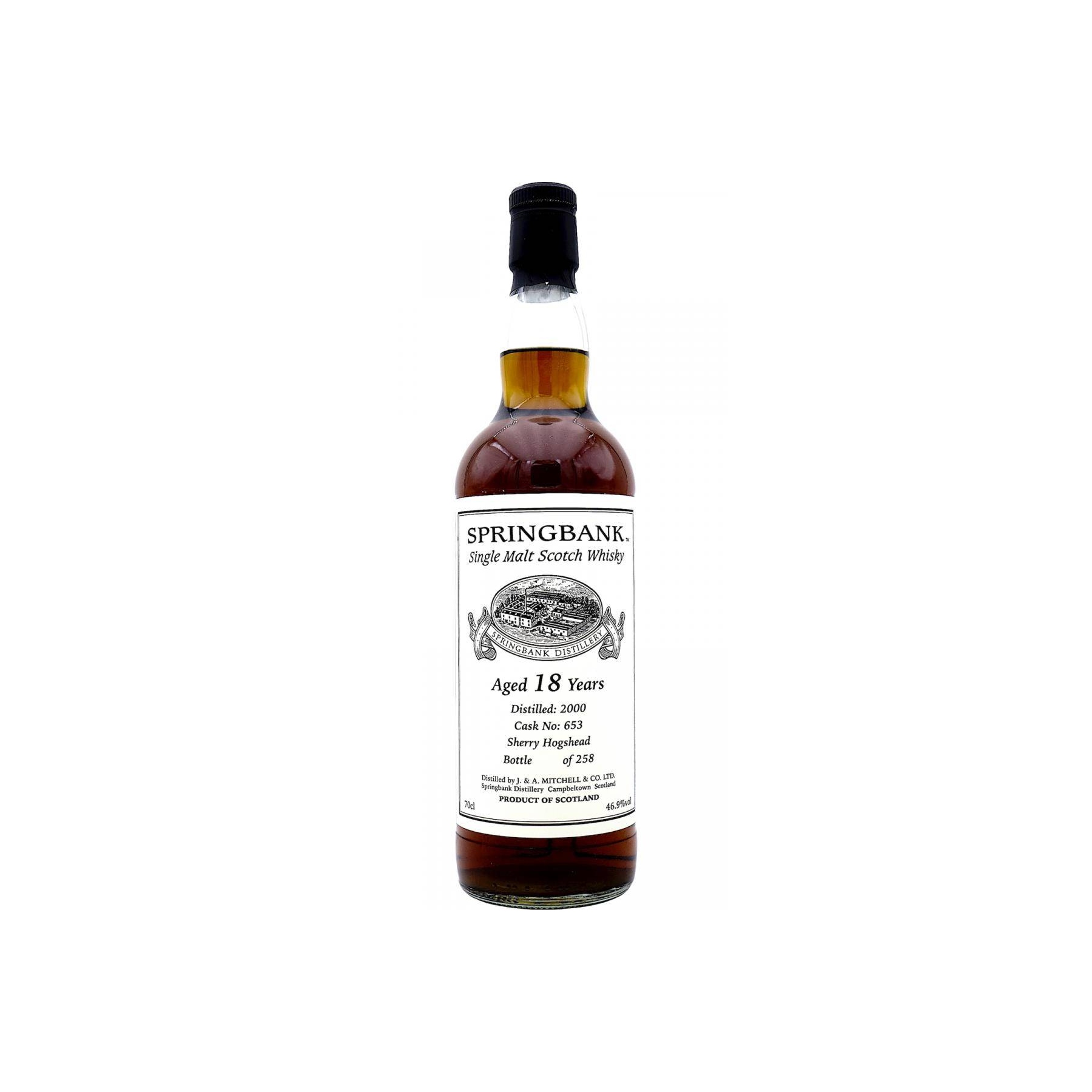 Springbank Private Bottling 2000 18 Years Single Malt Whisky