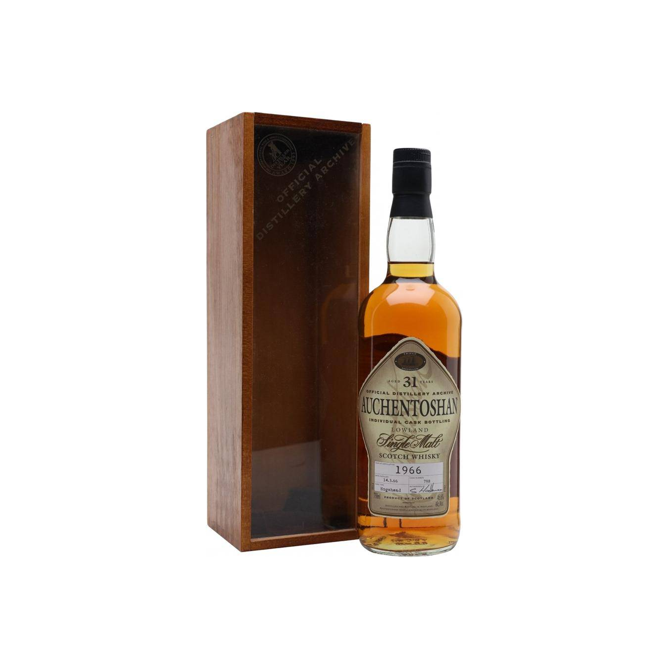 Auchentoshan Individual Cask Bottling 1966 31 Years Single Malt Whisky
