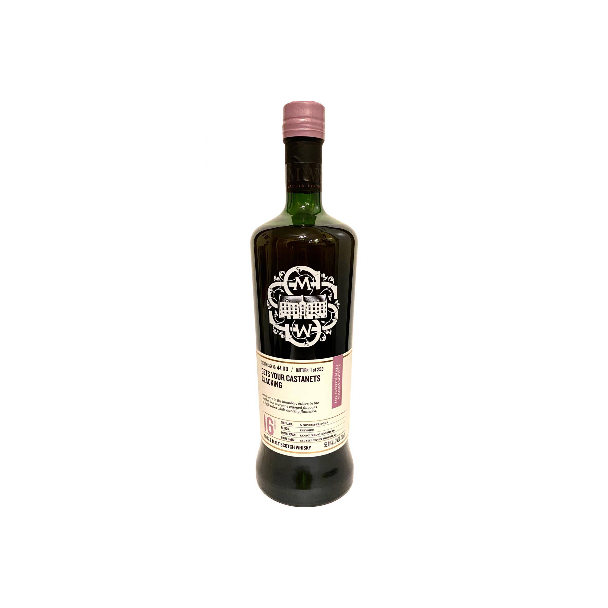 The Scotch Malt Whisky Society 2002 16 Years Single Malt Whisky