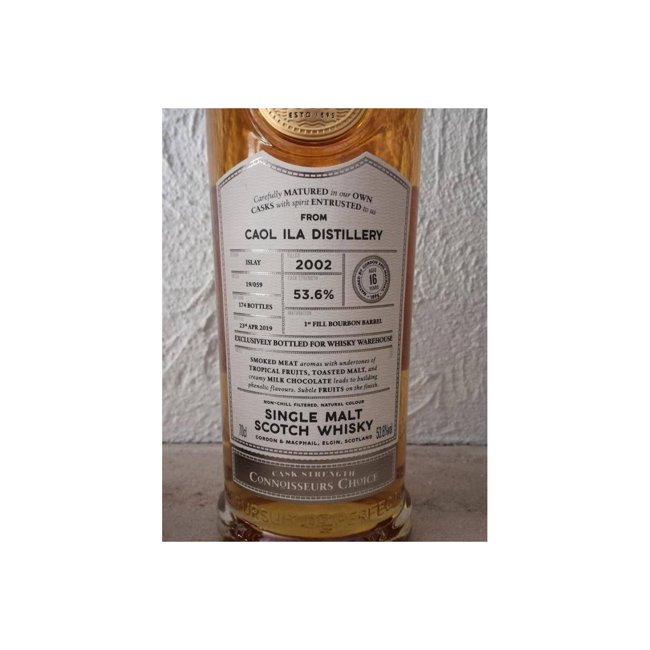 Caol Ila Connoisseurs Choice - Cask Strength 2002 16 Years Single Malt Whisky 2
