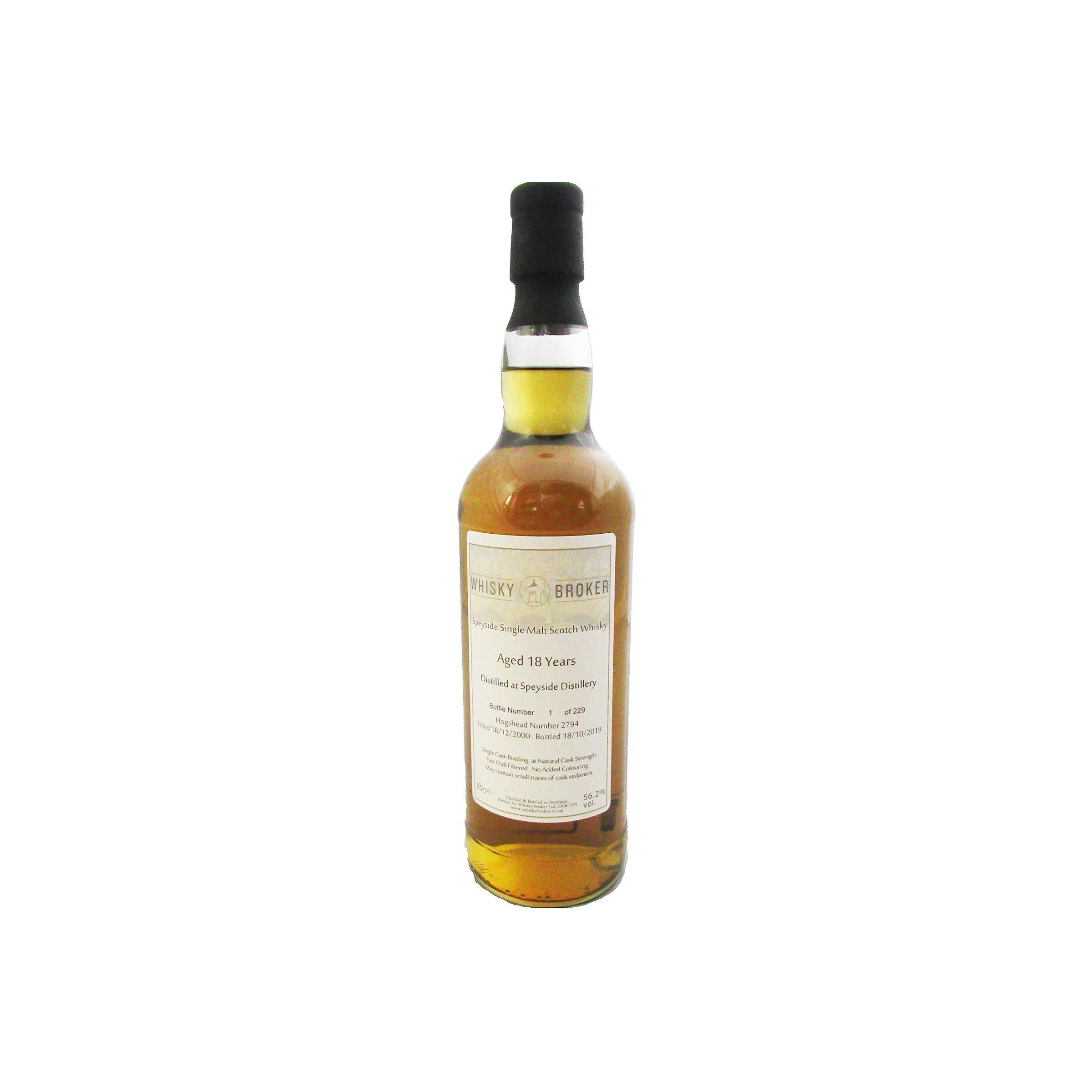 Spey 2000 18 Years Single Malt Whisky
