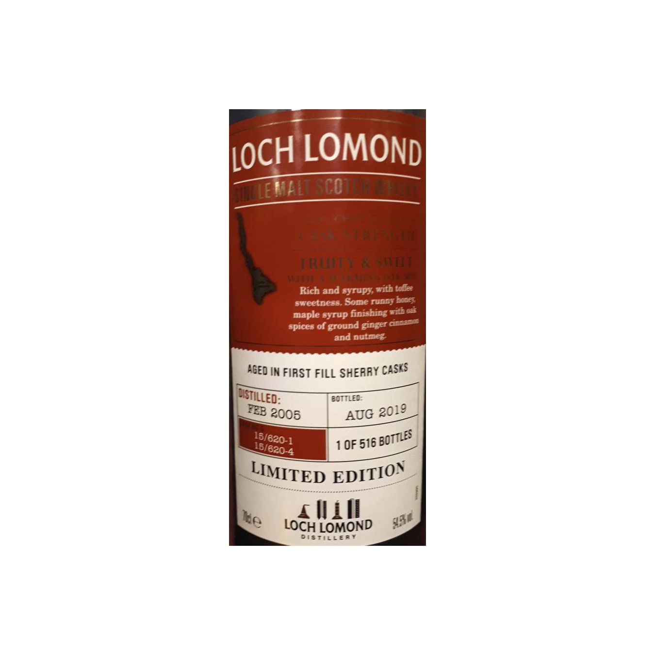 Loch Lomond Limited Edition 2005 14 Years Single Malt Whisky 2