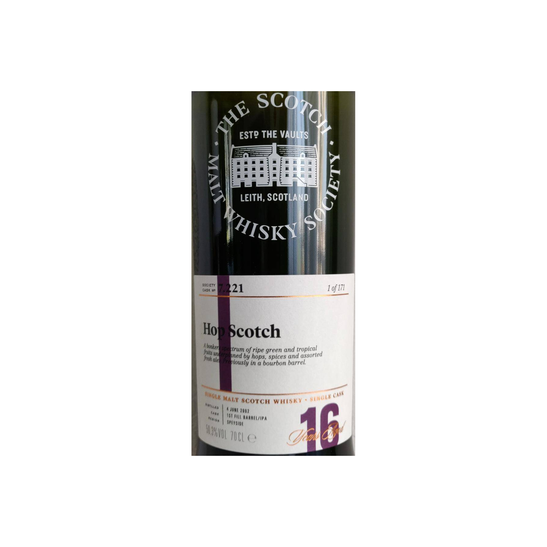 The Scotch Malt Whisky Society 2002 16 Years Single Malt Whisky 2