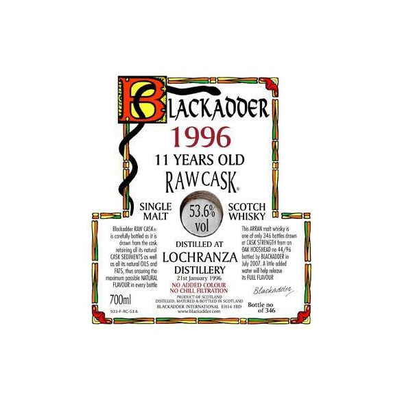 Arran Raw Cask 1996 11 Years Single Malt Whisky