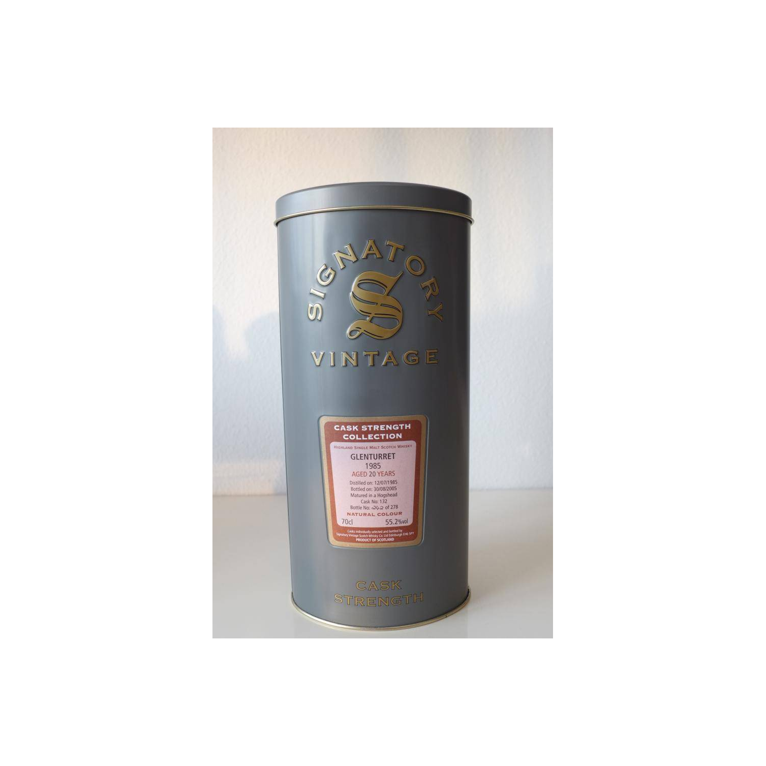 The Glenturret Cask Strength Collection 1985 20 Years Single Malt Whisky 3