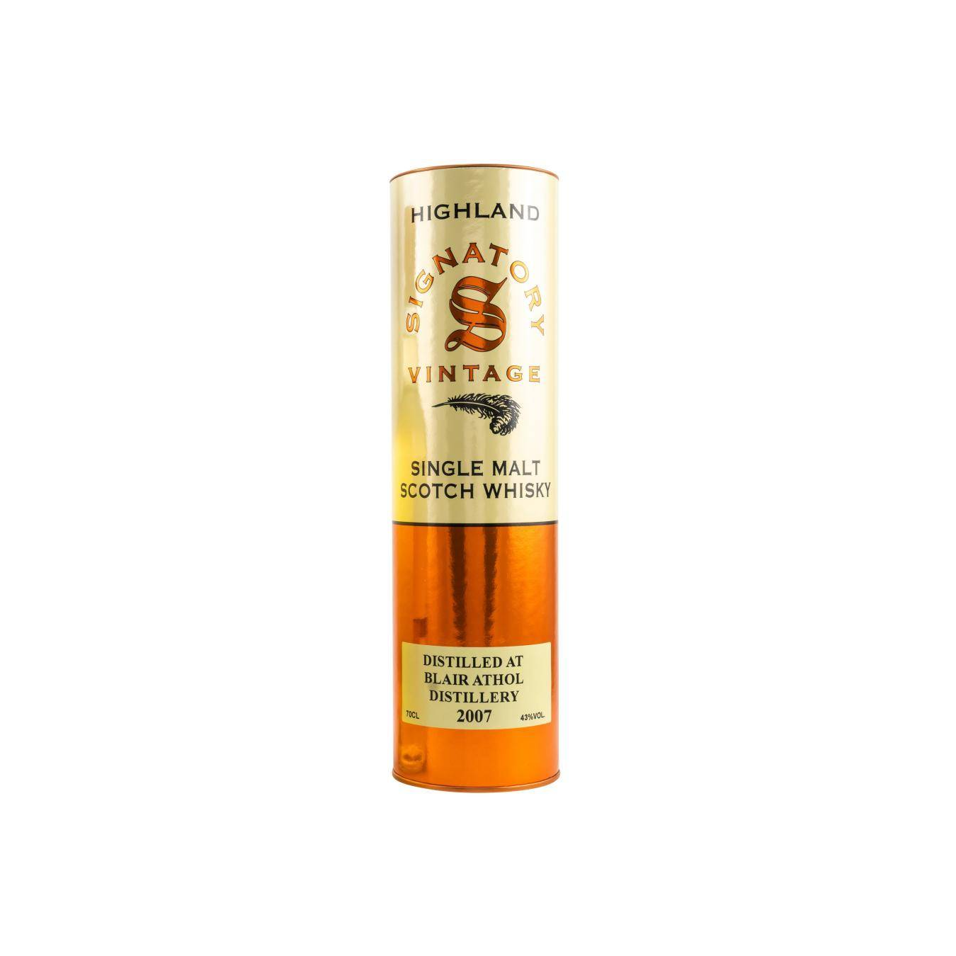 Blair Athol Vintage Collection 2007 12 Years Single Malt Whisky 2