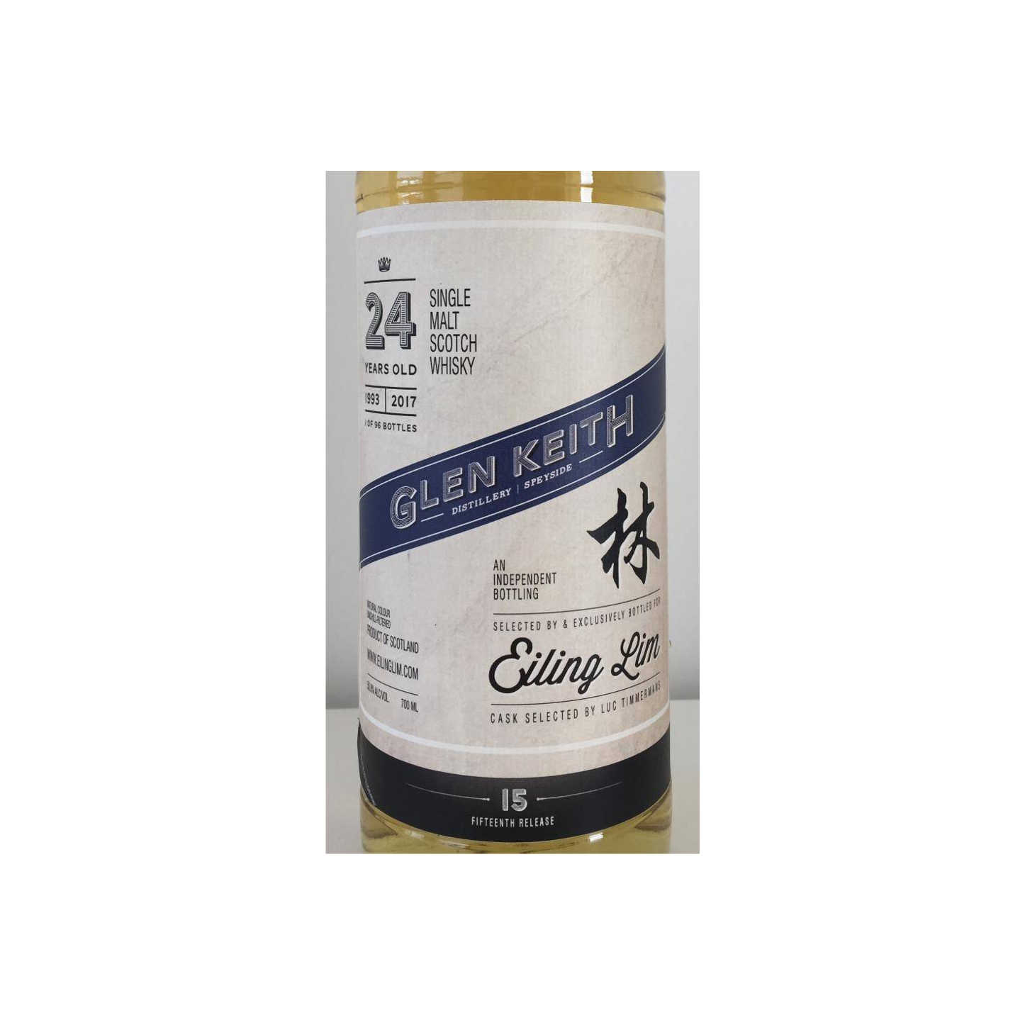 Glen Keith 1993 24 Years Single Malt Whisky 2