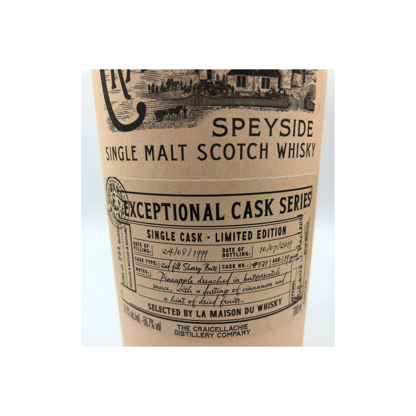 Craigellachie 1999 19 Years Single Malt Whisky 3