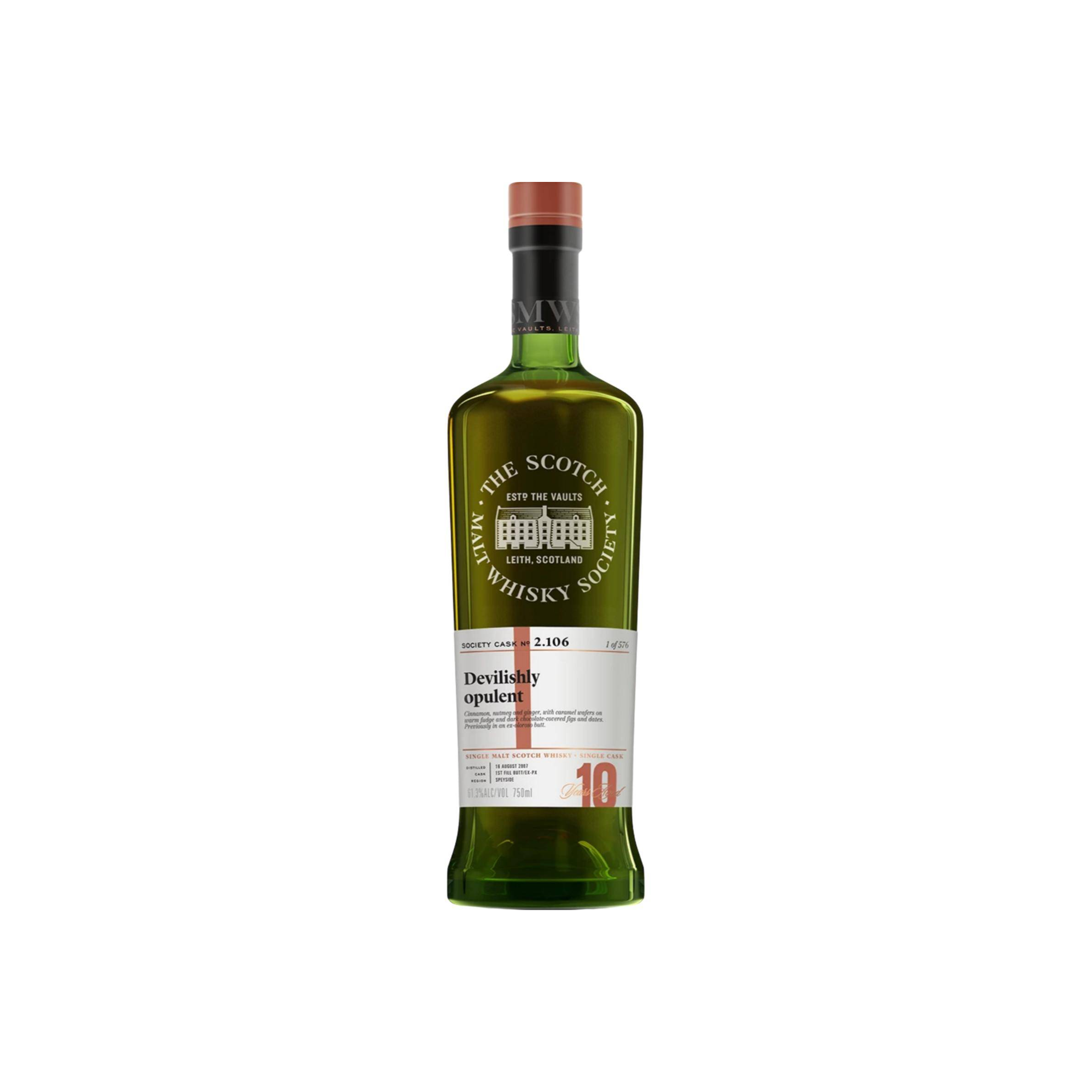 The Scotch Malt Whisky Society 2007 10 Years Single Malt Whisky
