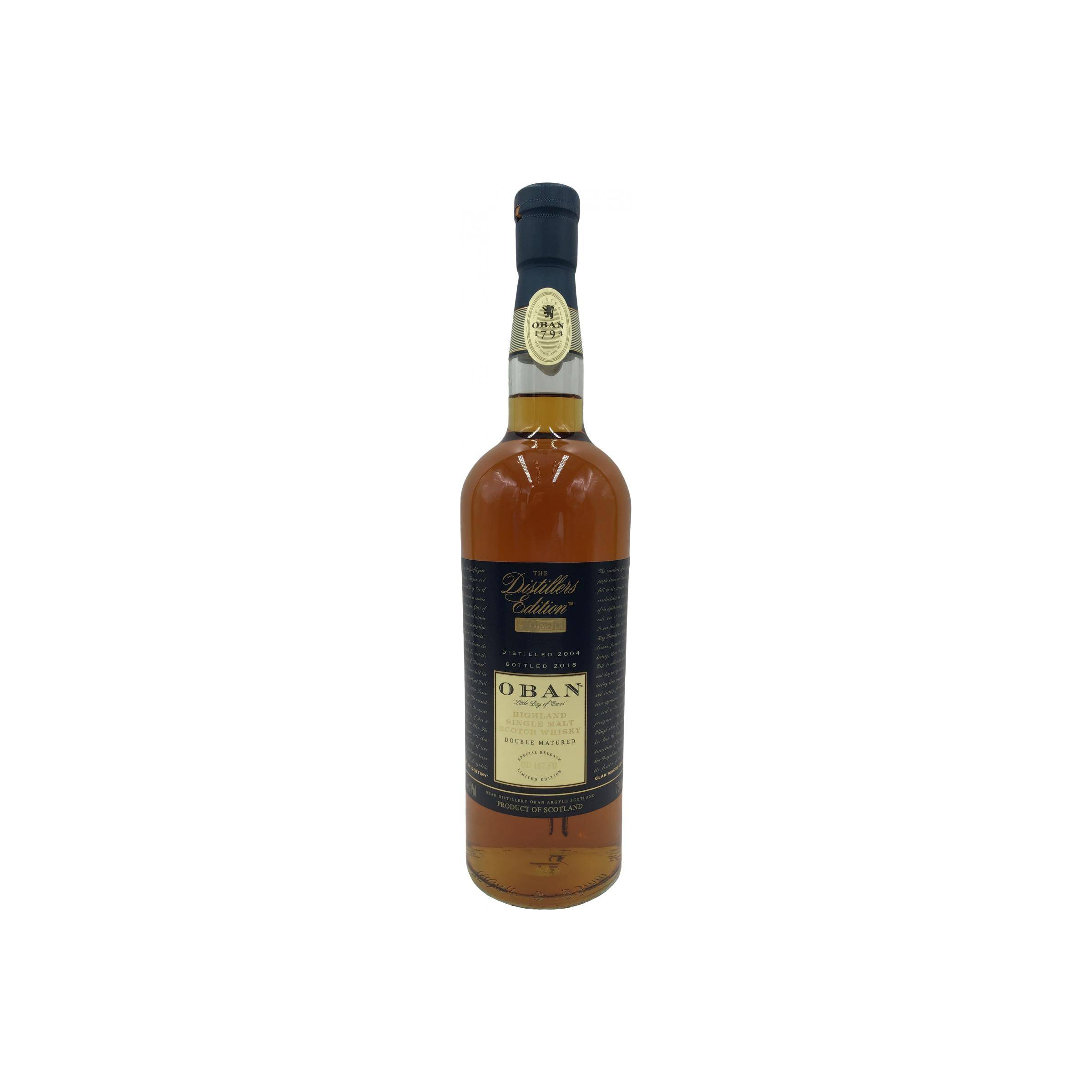 Oban The Distillers Edition 2004 14 Years Single Malt Whisky