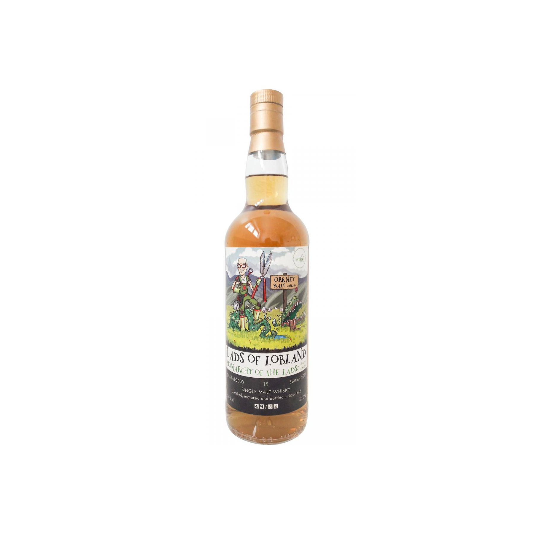 Orkney Single Malt 2002 BYOB-C | Lads of Lobland 2