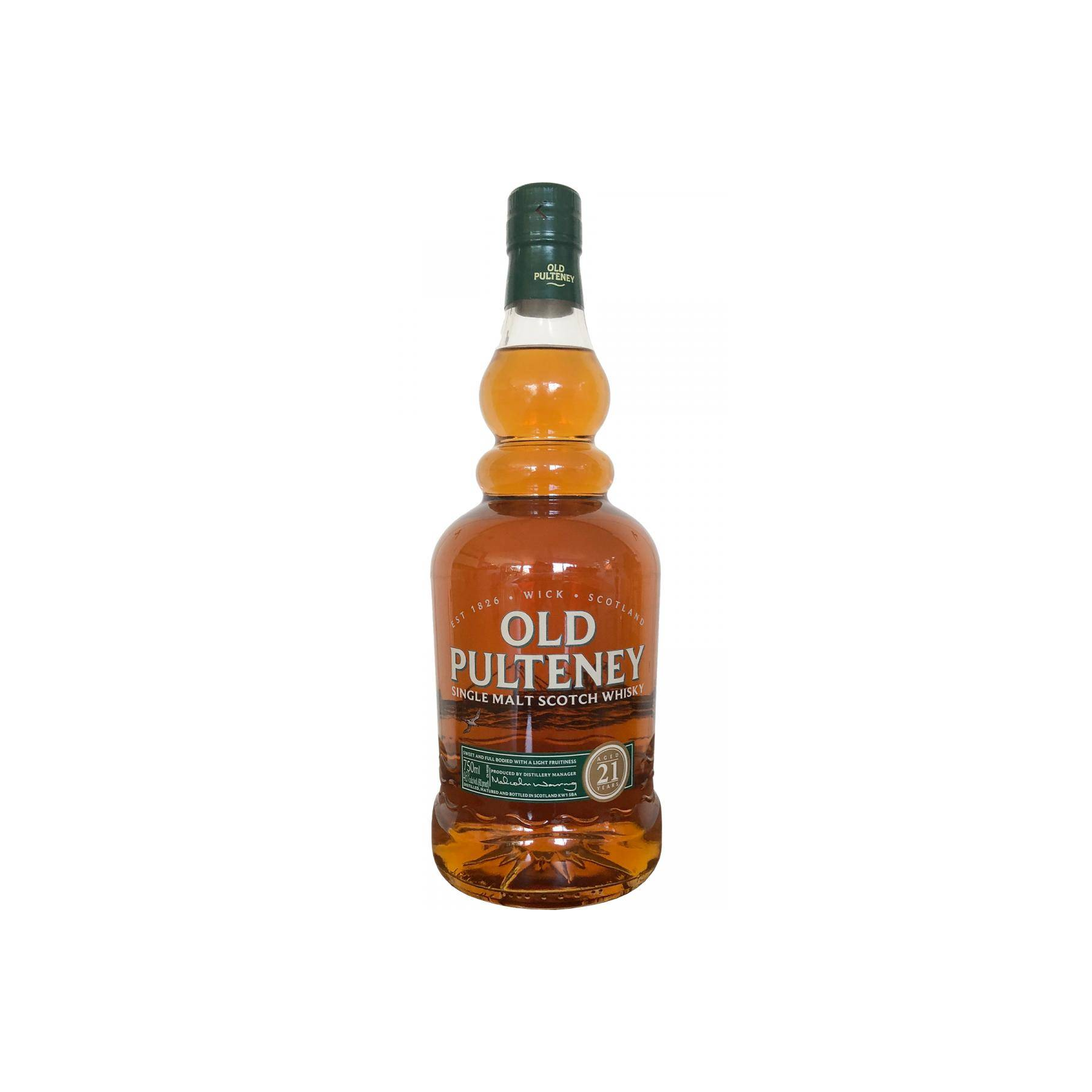 Old Pulteney 21 Years Single Malt Whisky