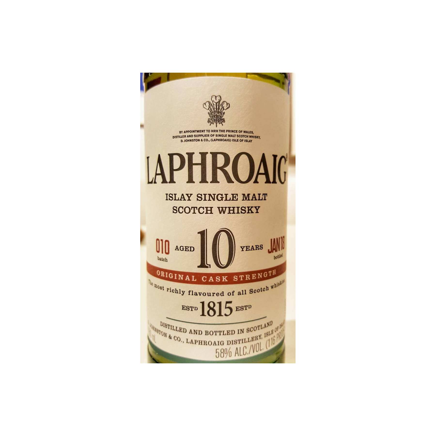 Laphroaig 10 Years Single Malt Whisky 2