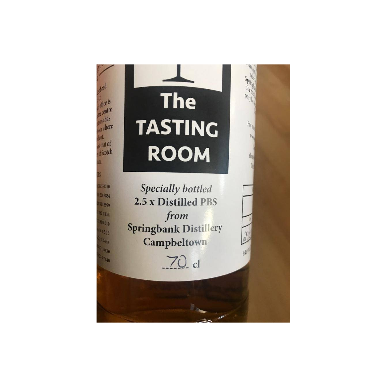 Springbank Single Malt Whisky