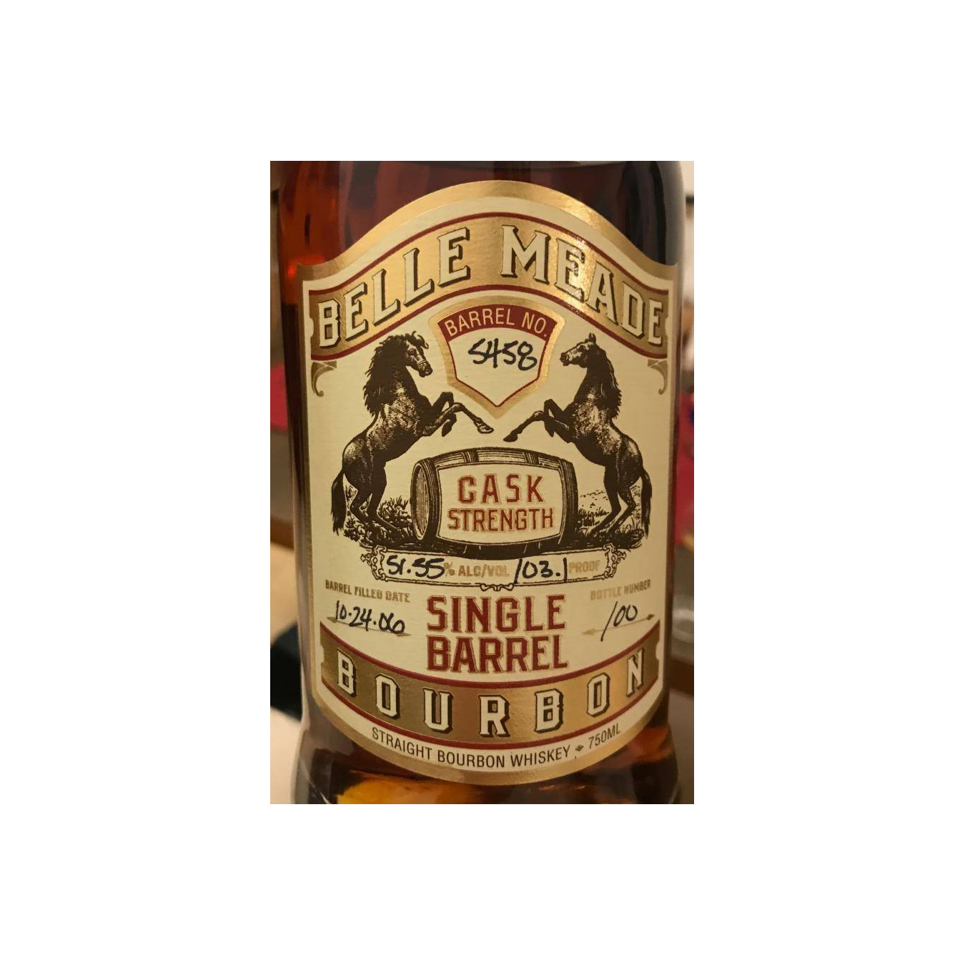Belle Meade Bourbon 2006