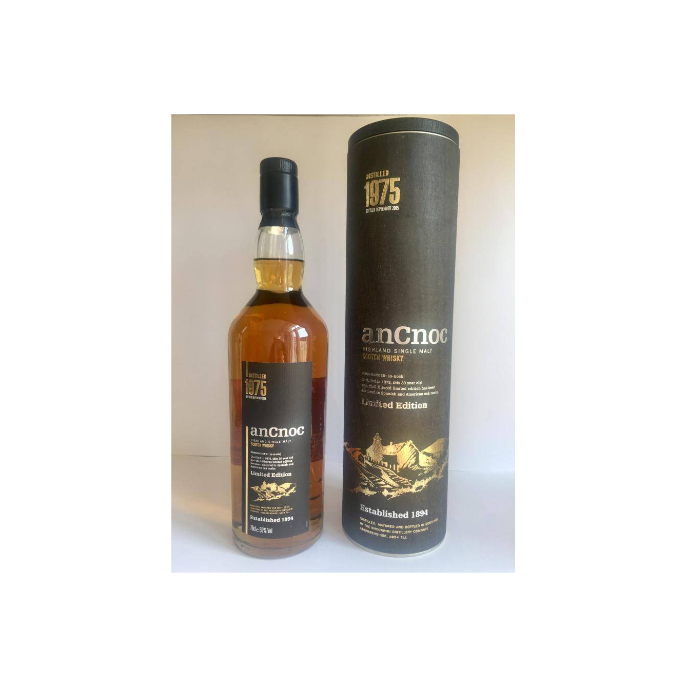 An Cnoc Limited Edition 1975 30 Years Single Malt Whisky 2