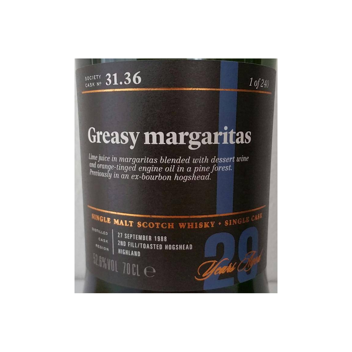 The Scotch Malt Whisky Society 1988 29 Years Single Malt Whisky 2