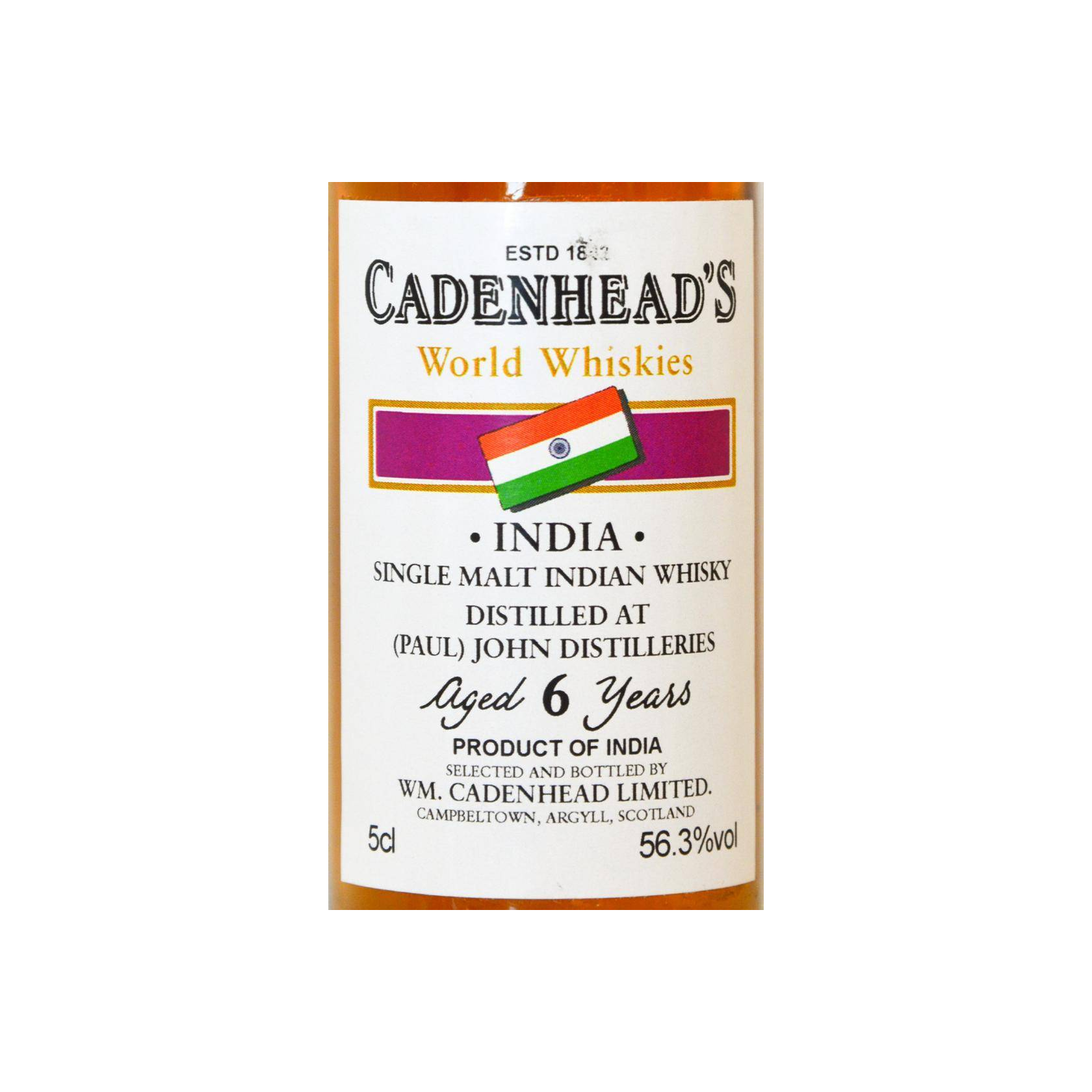 Cadenhead 2011 6 Years Single Malt Whisky 3