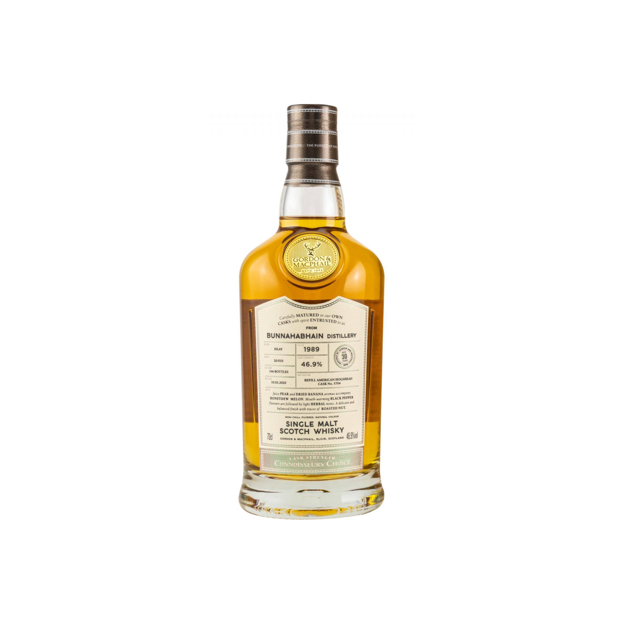 Bunnahabhain Connoisseurs Choice - Cask Strength 1989 30 Years Single Malt Whisky