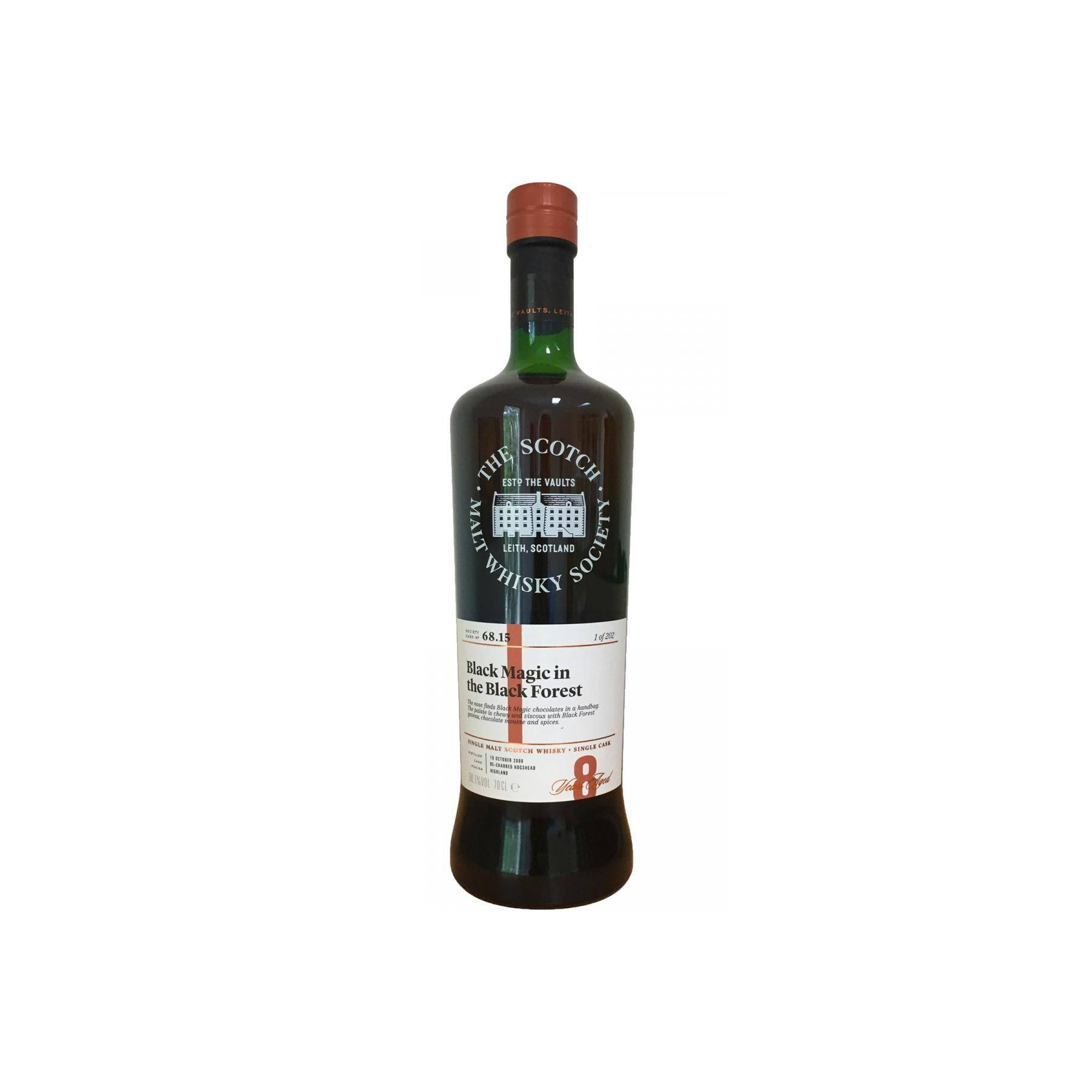 The Scotch Malt Whisky Society 2009 8 Years Single Malt Whisky