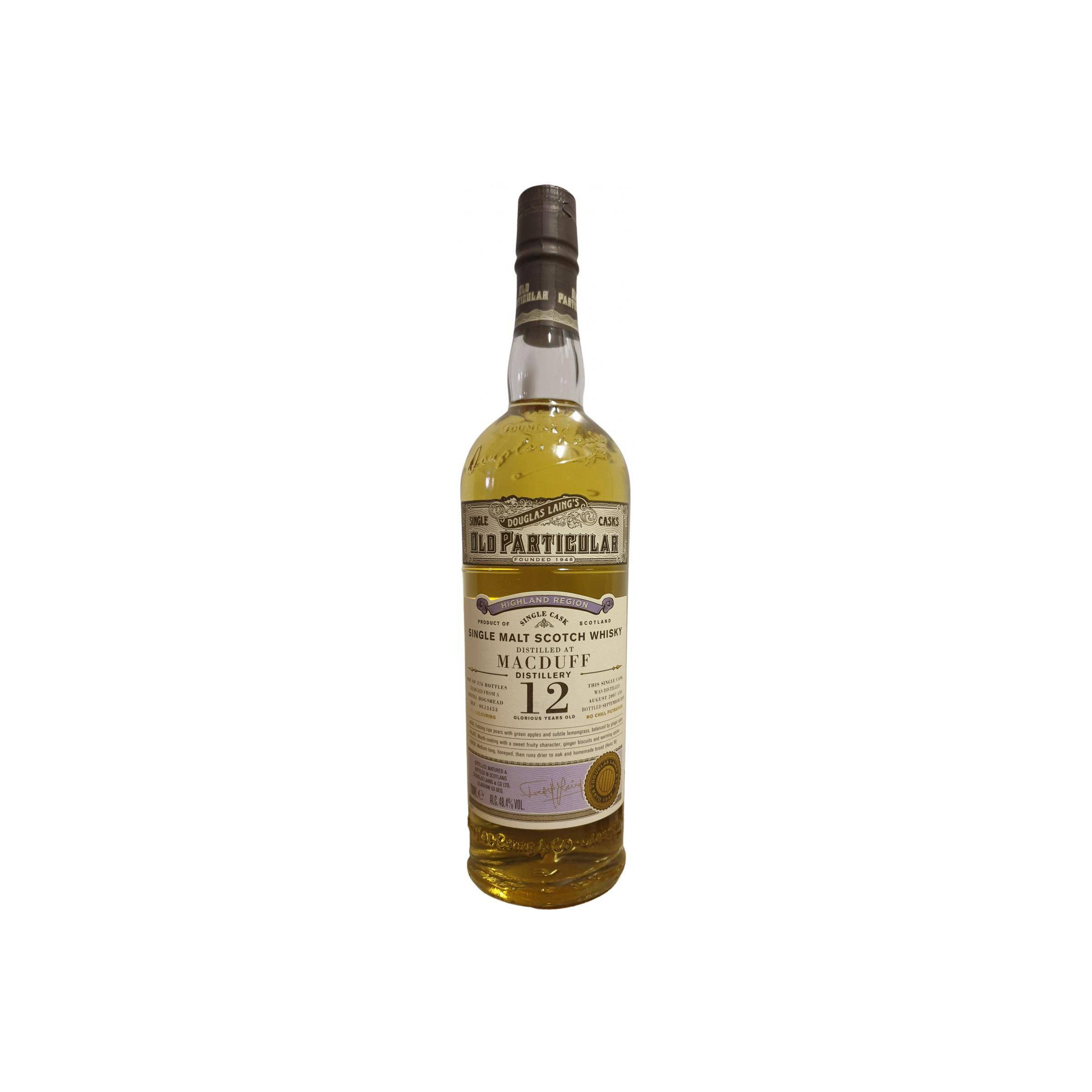 Macduff Old Particular 2007 12 Years Single Malt Whisky 3