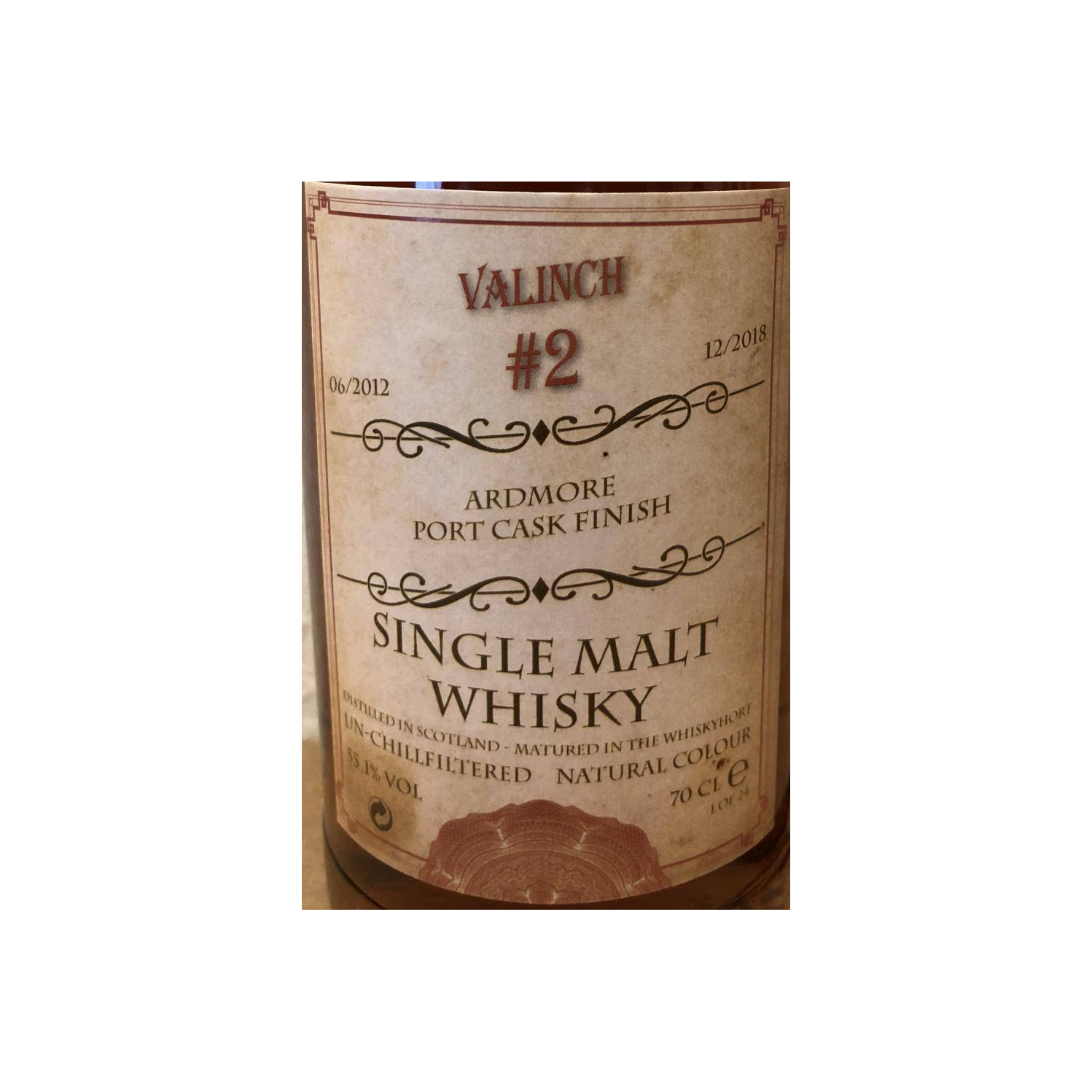 Ardmore 2012 6 Years Single Malt Whisky 2