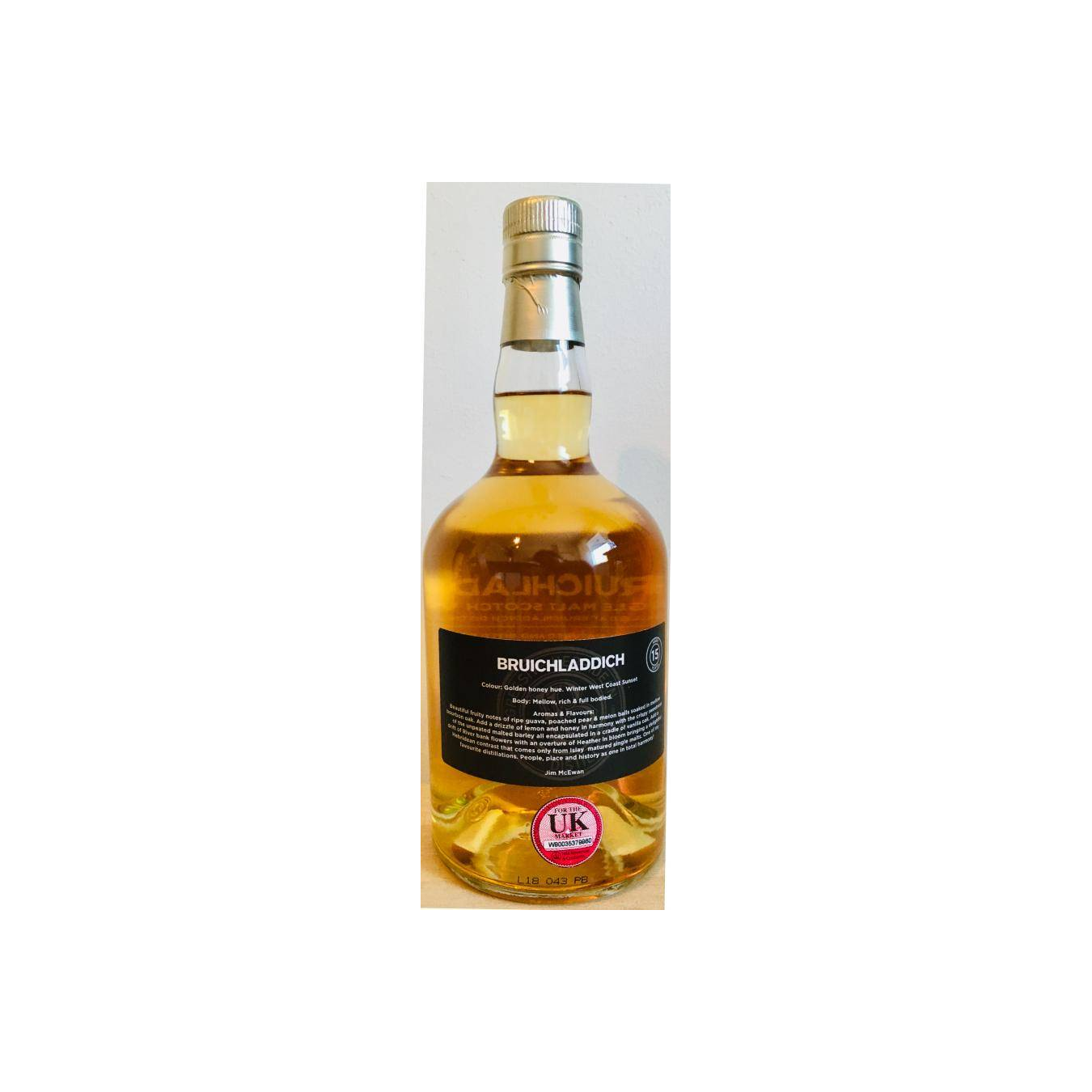 Bruichladdich 2002 15 Years Single Malt Whisky 2