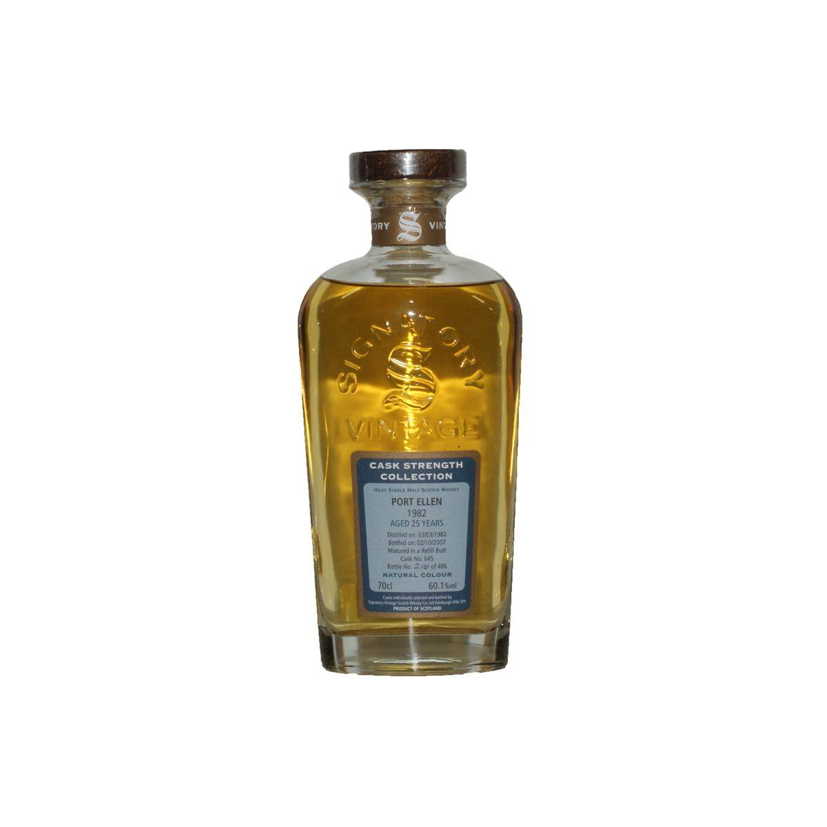 Port Ellen Cask Strength Collection 1982 25 Years Single Malt Whisky