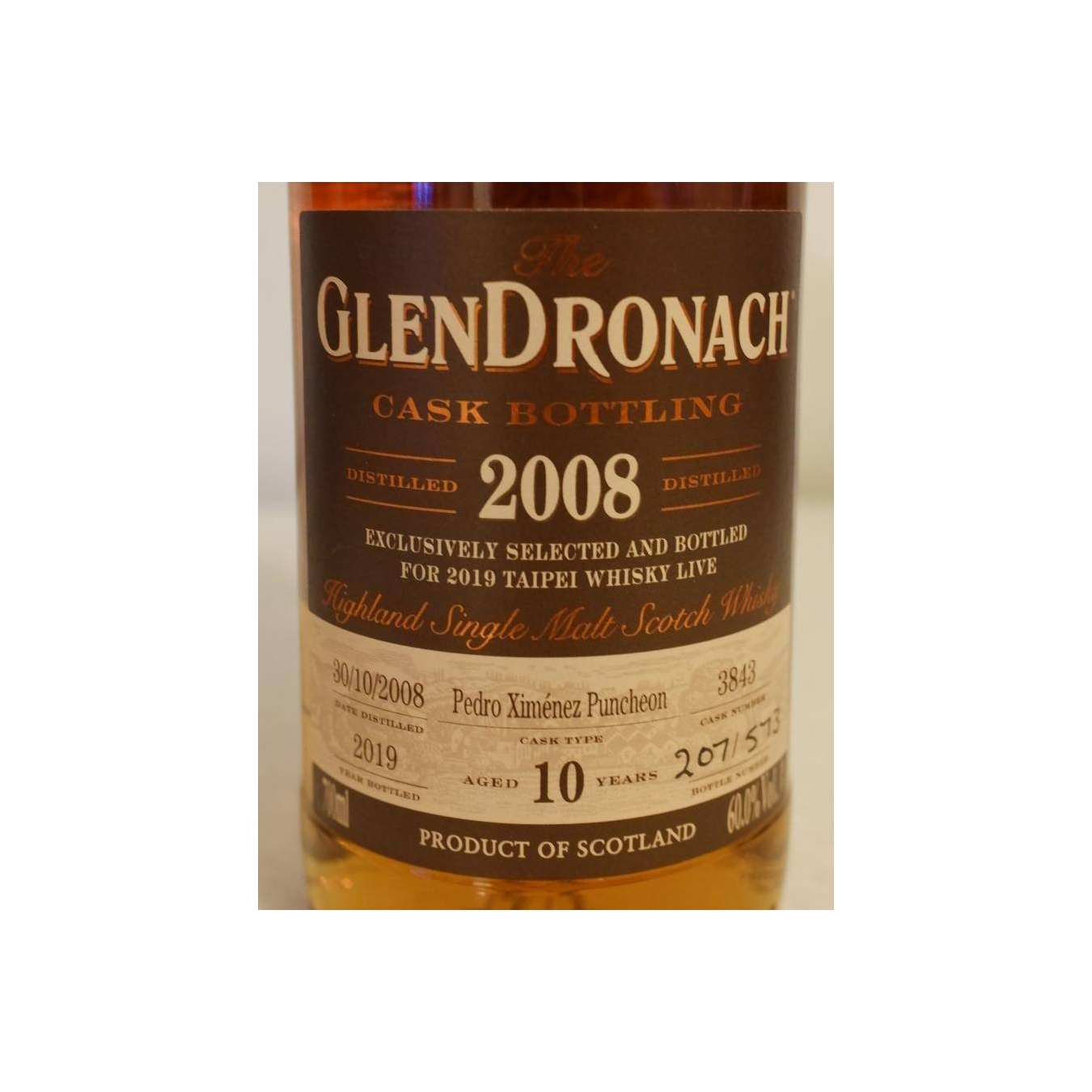 GlenDronach 2008 10 Years Single Malt Whisky 3