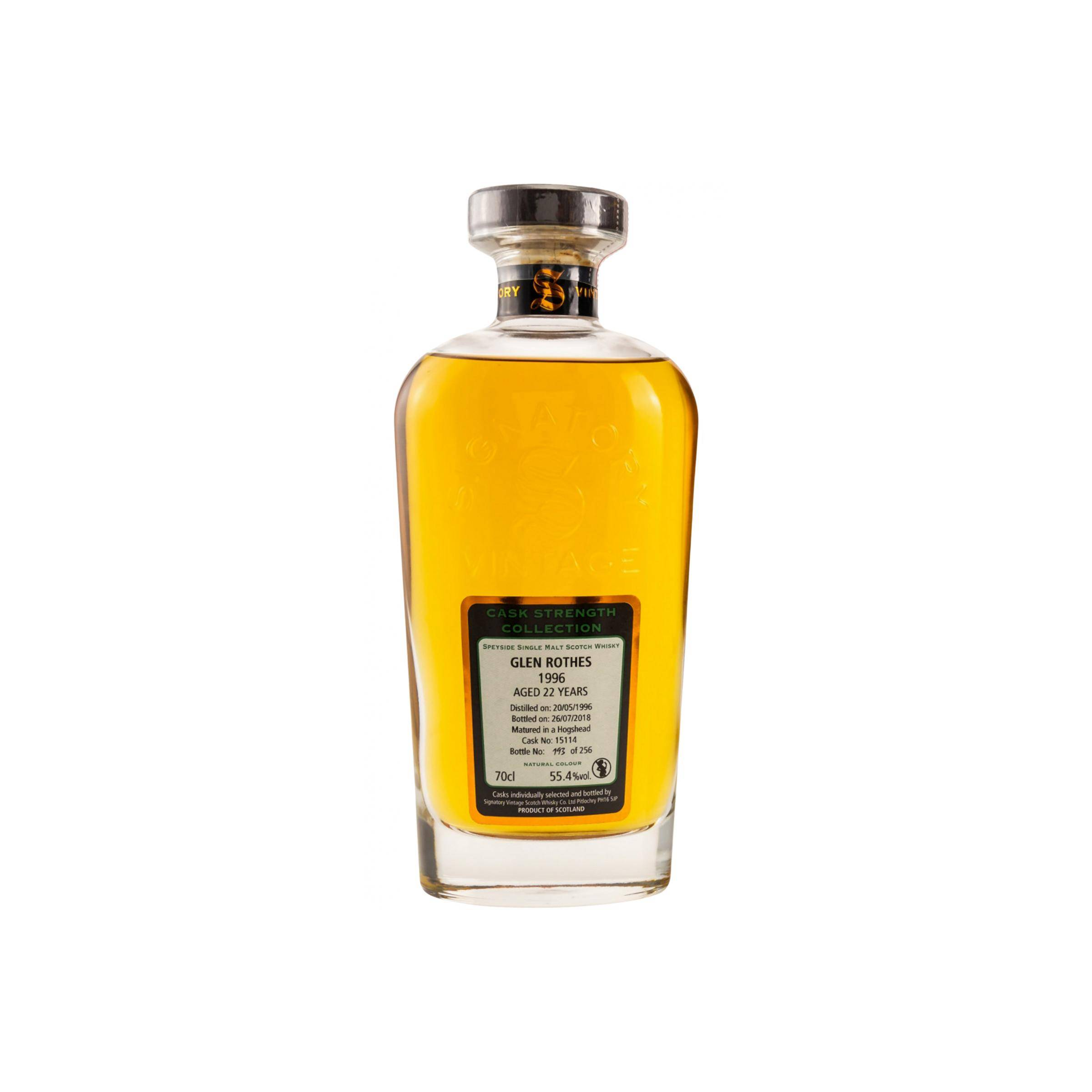 The Glenrothes Cask Strength Collection 1996 22 Years Single Malt Whisky