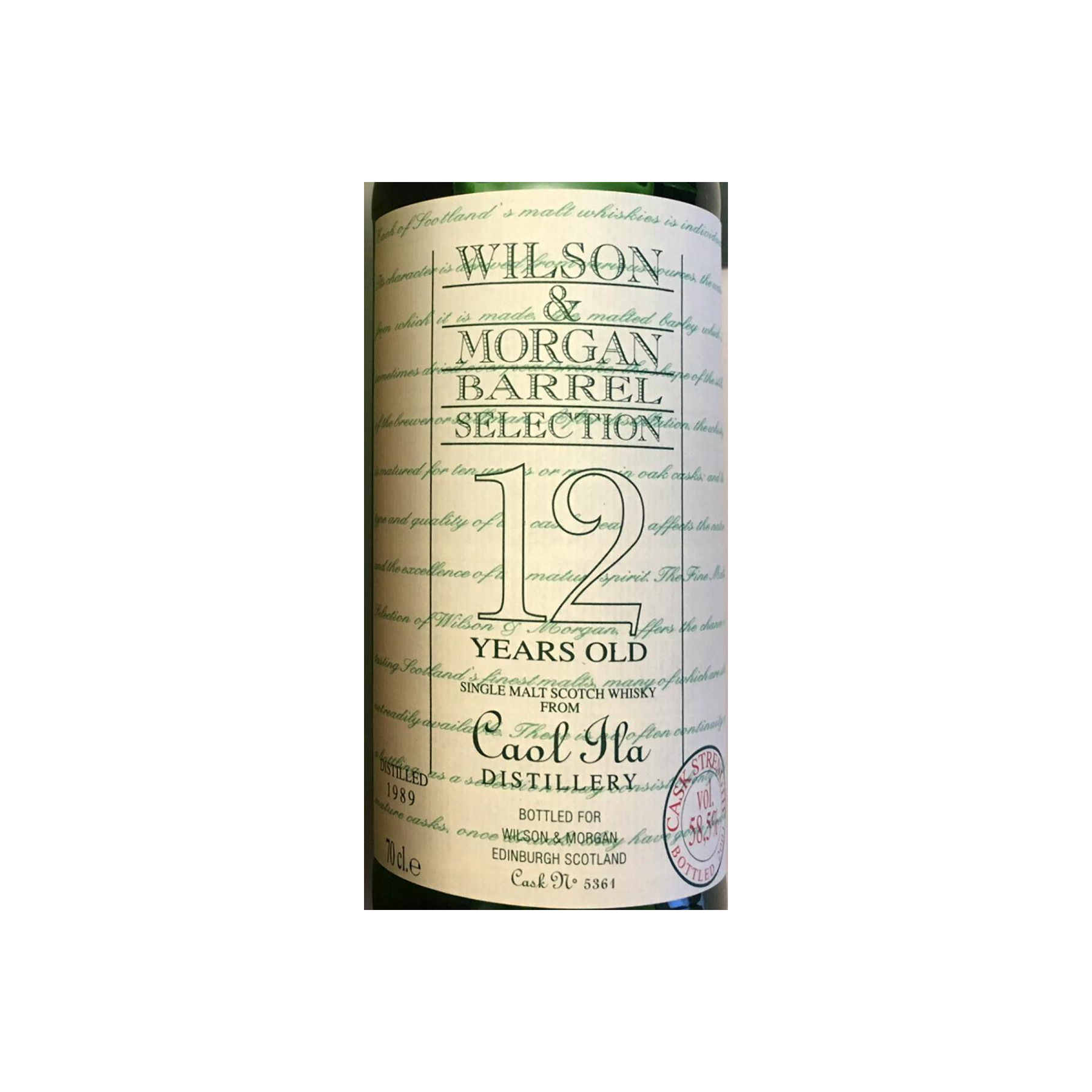 Caol Ila Barrel Selection 1989 12 Years Single Malt Whisky 2