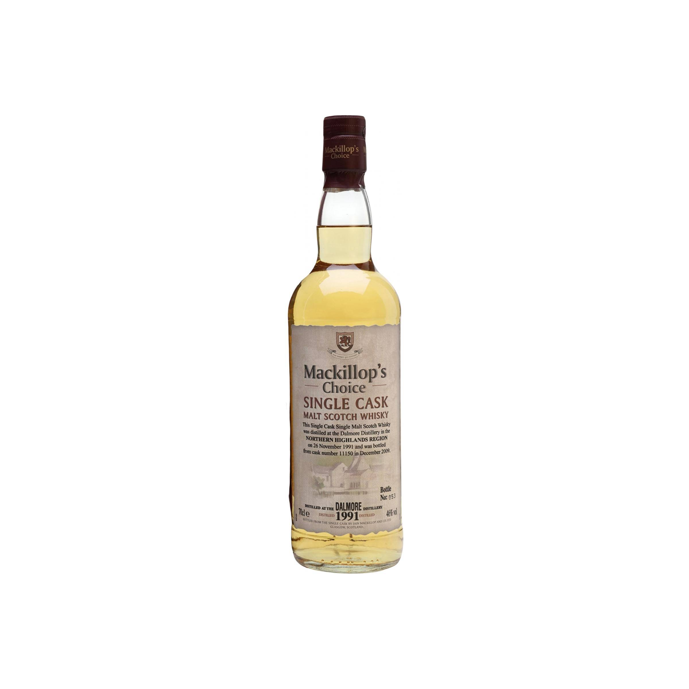 The Dalmore Single Cask 1991 18 Years Single Malt Whisky