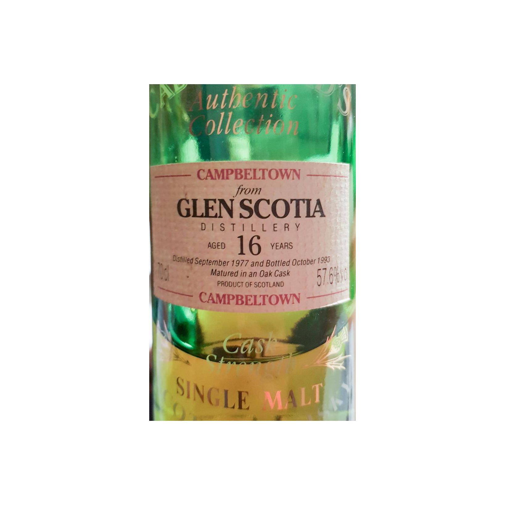Glen Scotia Authentic Collection 1977 16 Years Single Malt Whisky