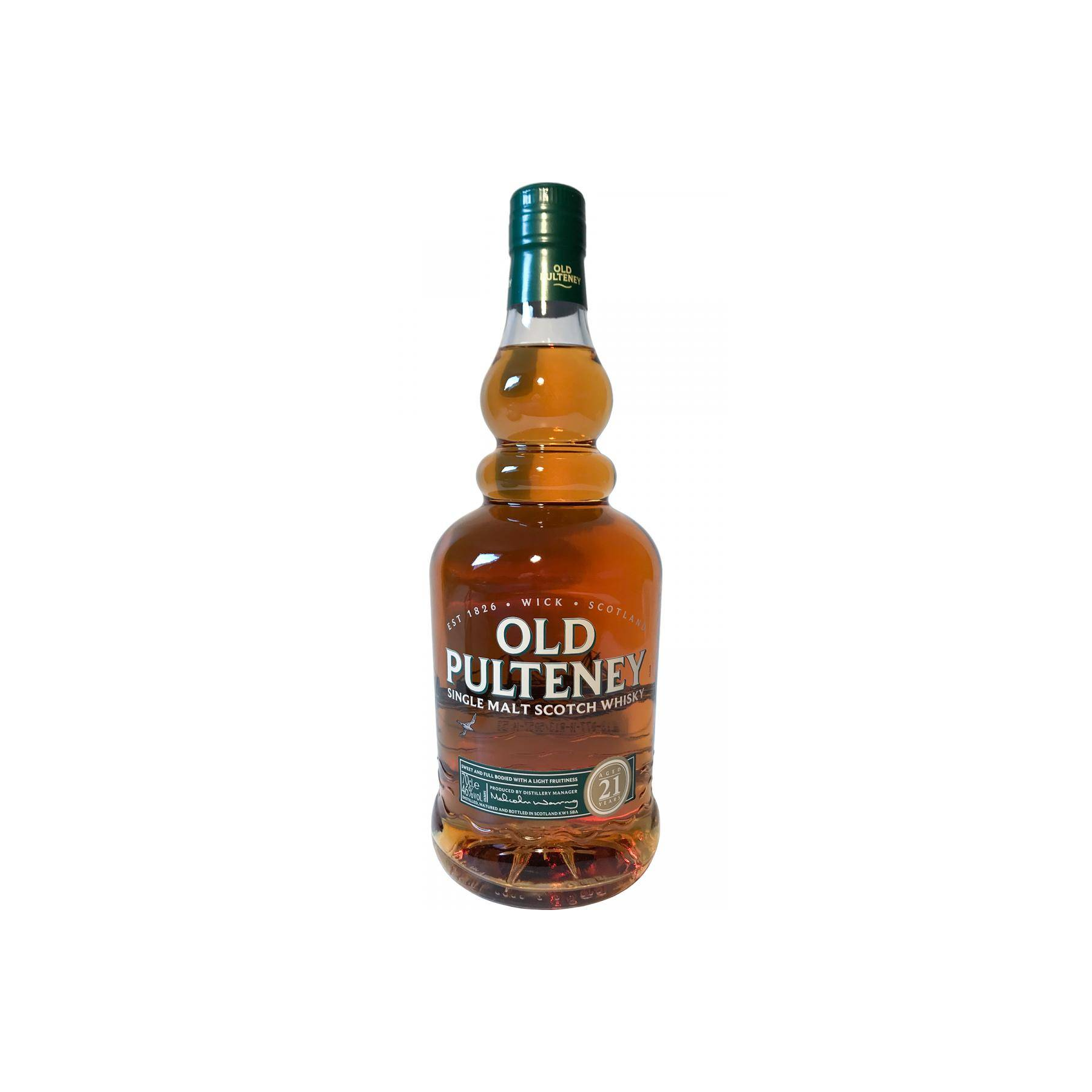 Old Pulteney 21 Years Single Malt Whisky