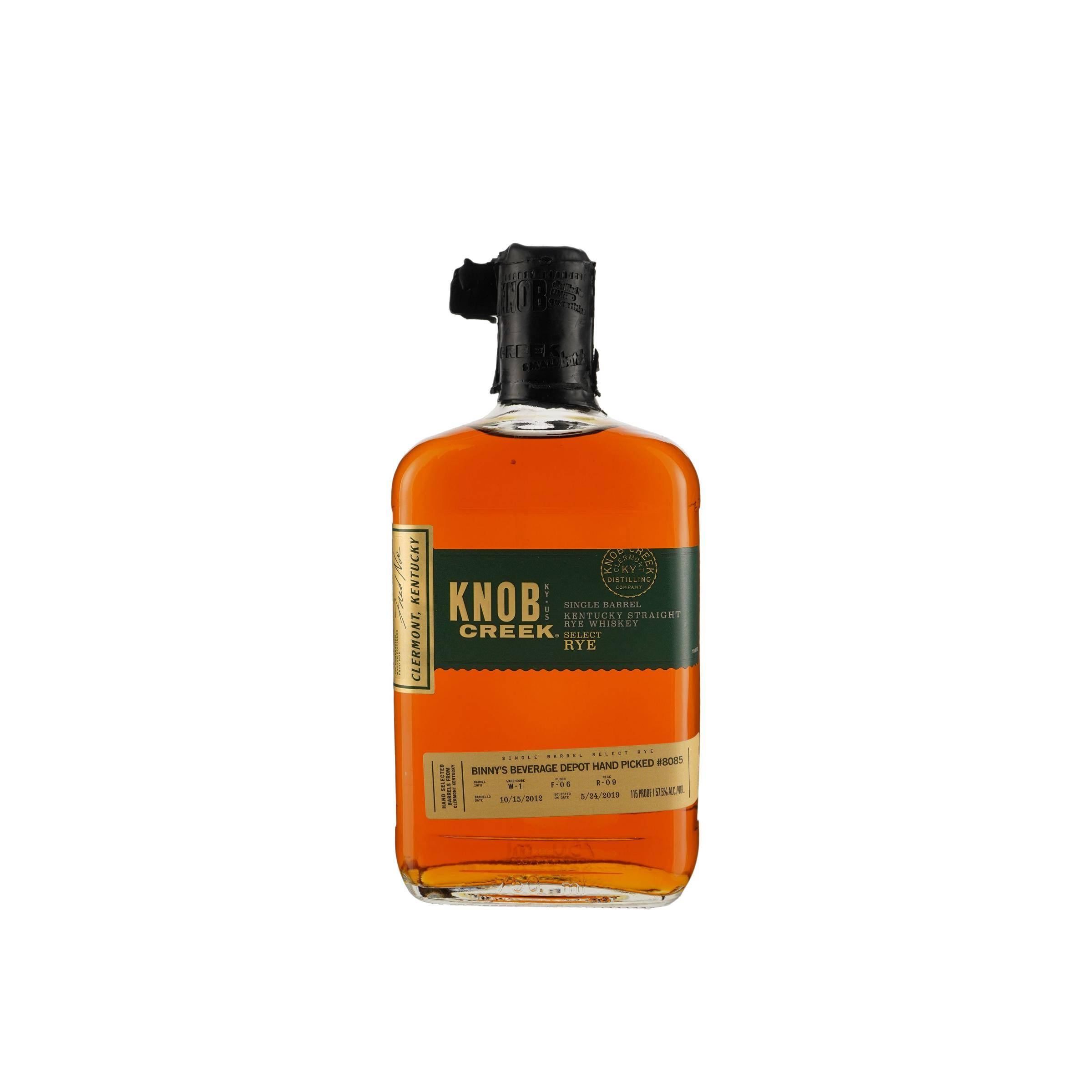 Knob Creek 2012 6 Years Rye Whisky