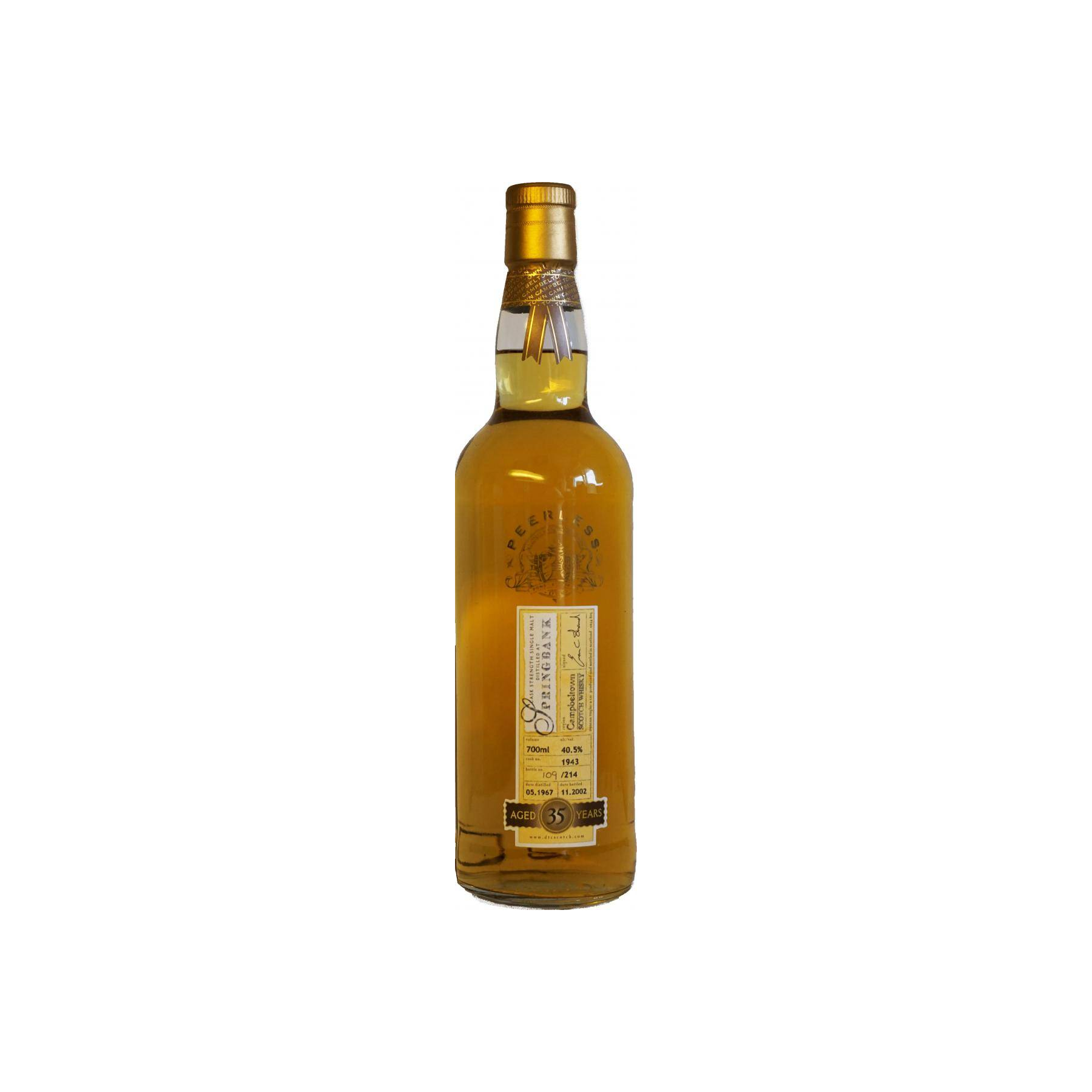 Springbank 1967 35 Years Single Malt Whisky