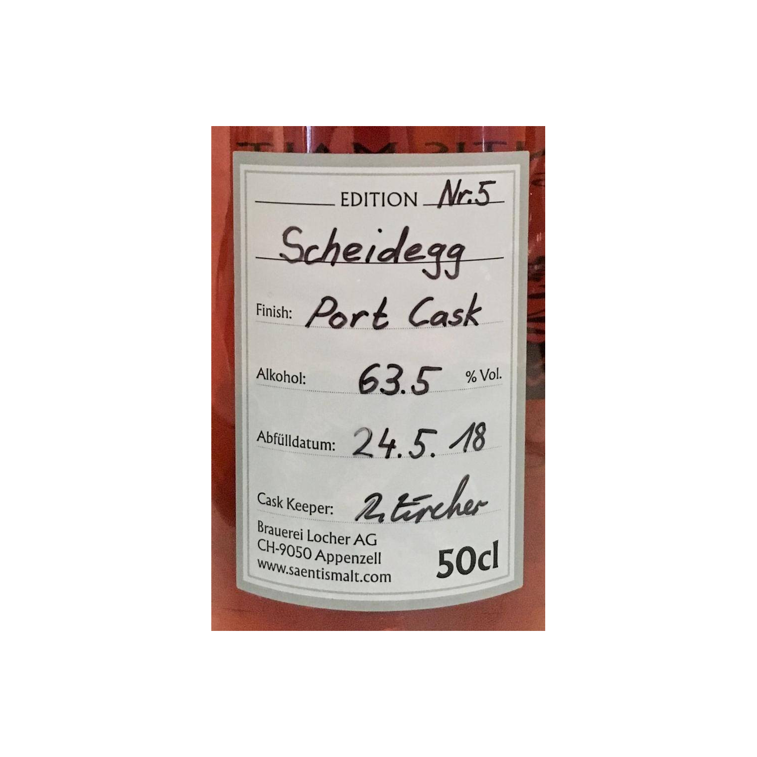 Säntis Malt 5 Years Single Malt Whisky 2