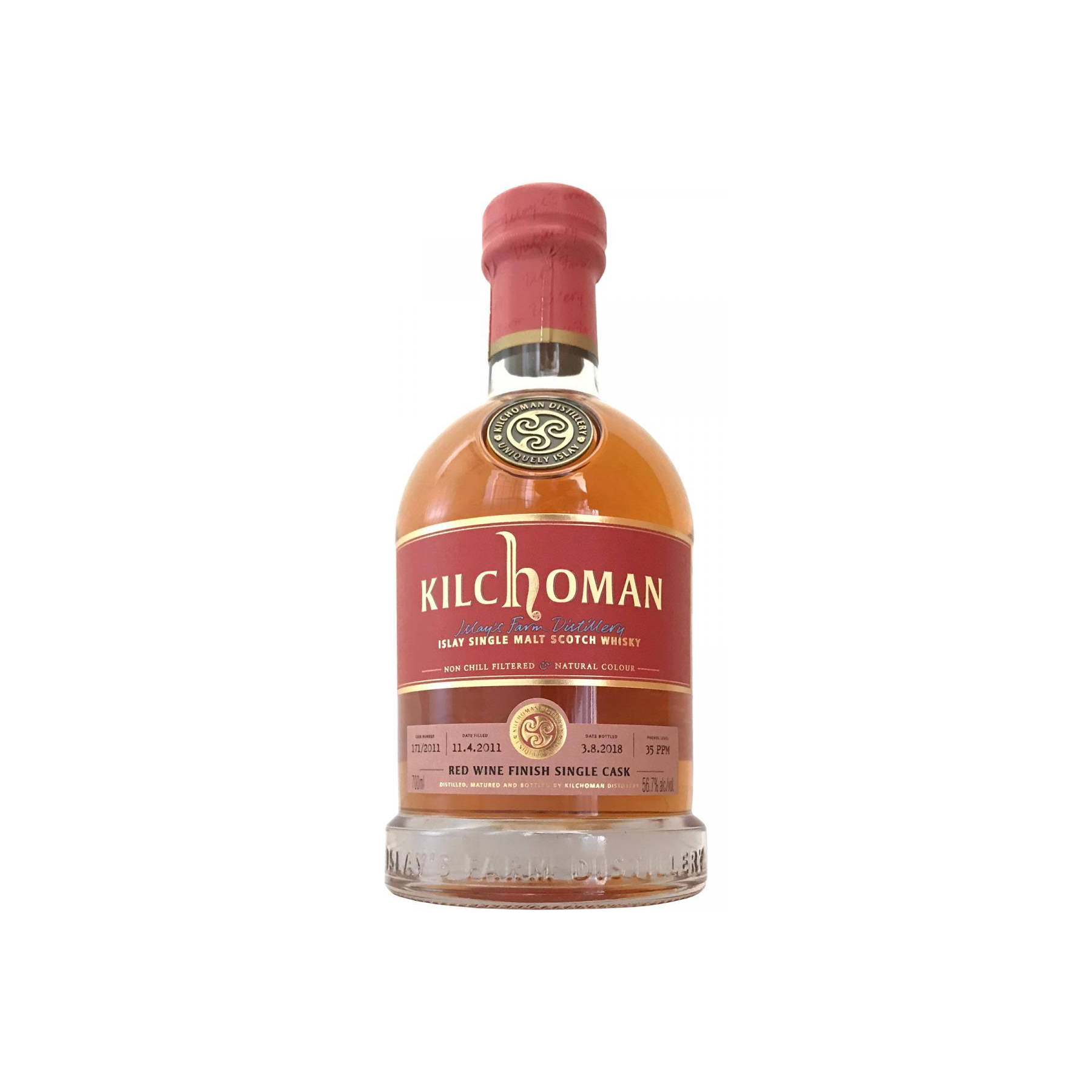 Kilchoman 2011 7 Years Single Malt Whisky