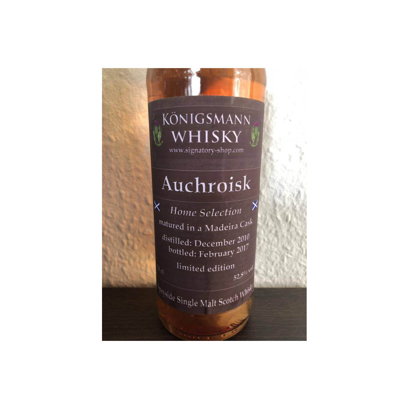 Auchroisk 2010 6 Years Single Malt Whisky
