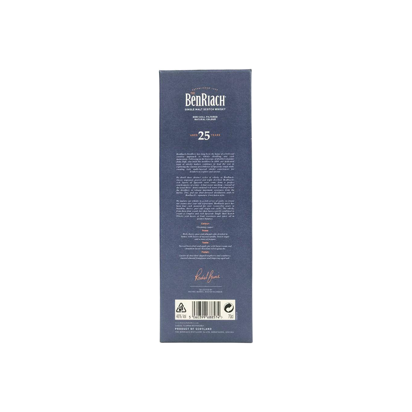 BenRiach 25 Years Single Malt Whisky 3