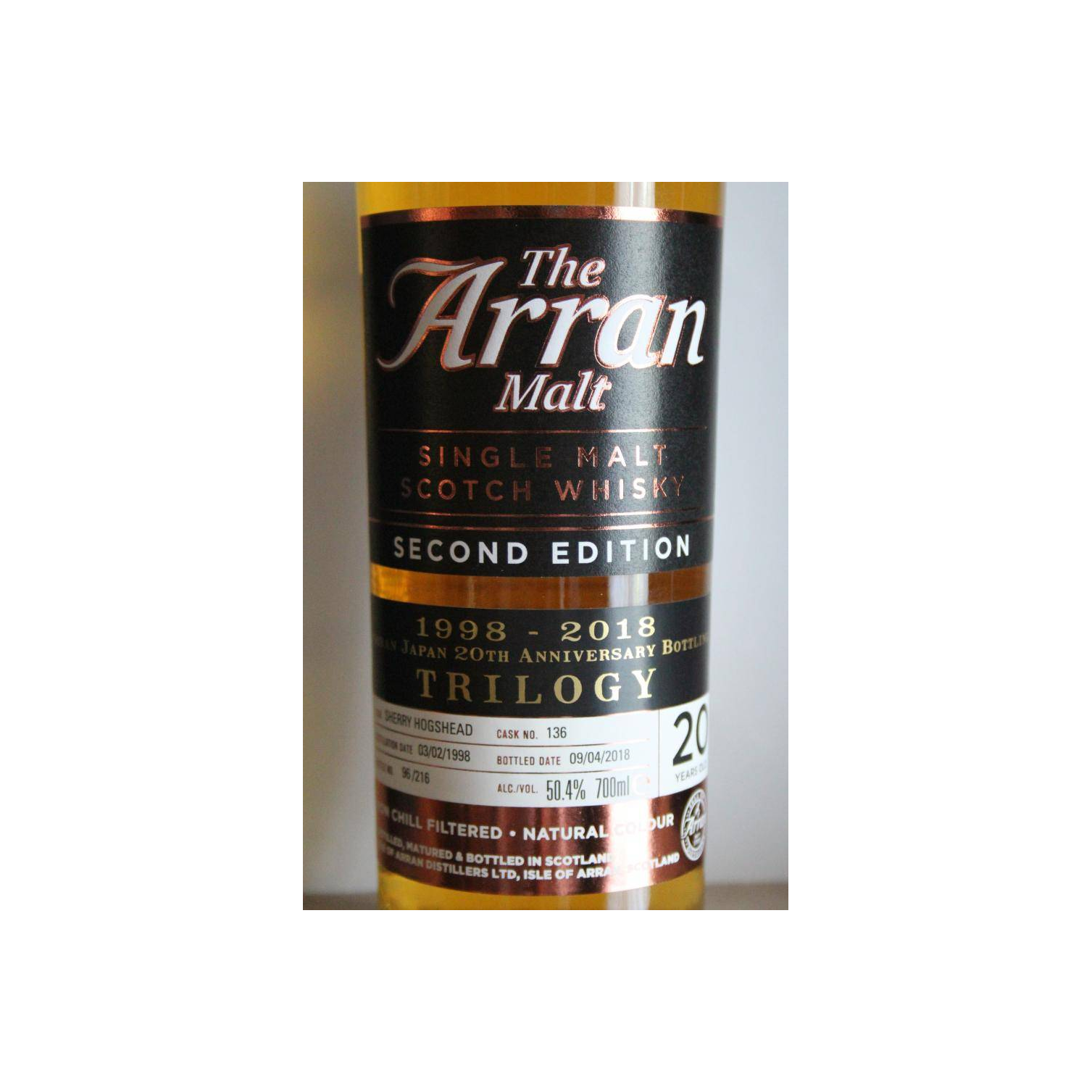 Arran 1998 20 Years Single Malt Whisky 2