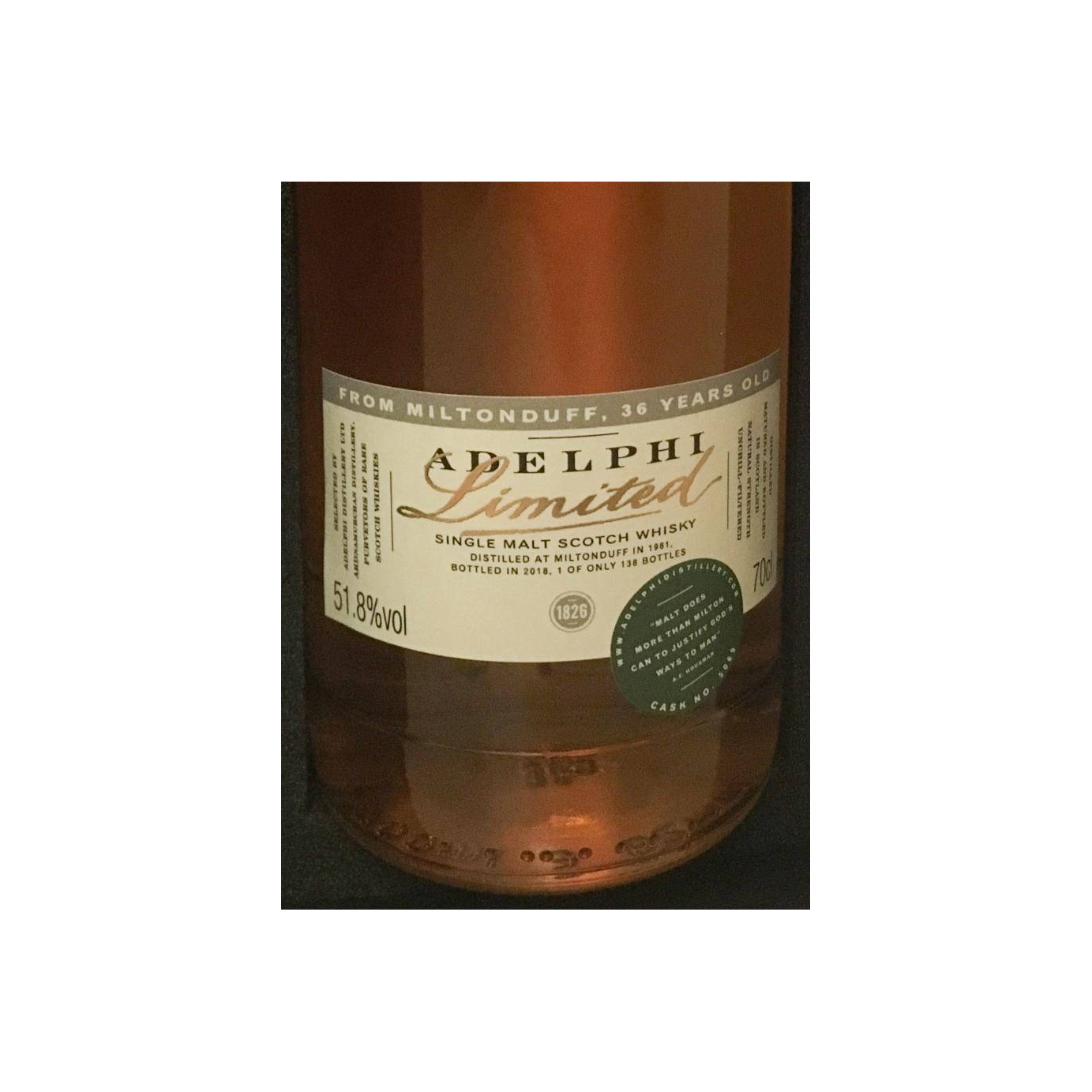 Miltonduff 1981 36 Years Single Malt Whisky 2
