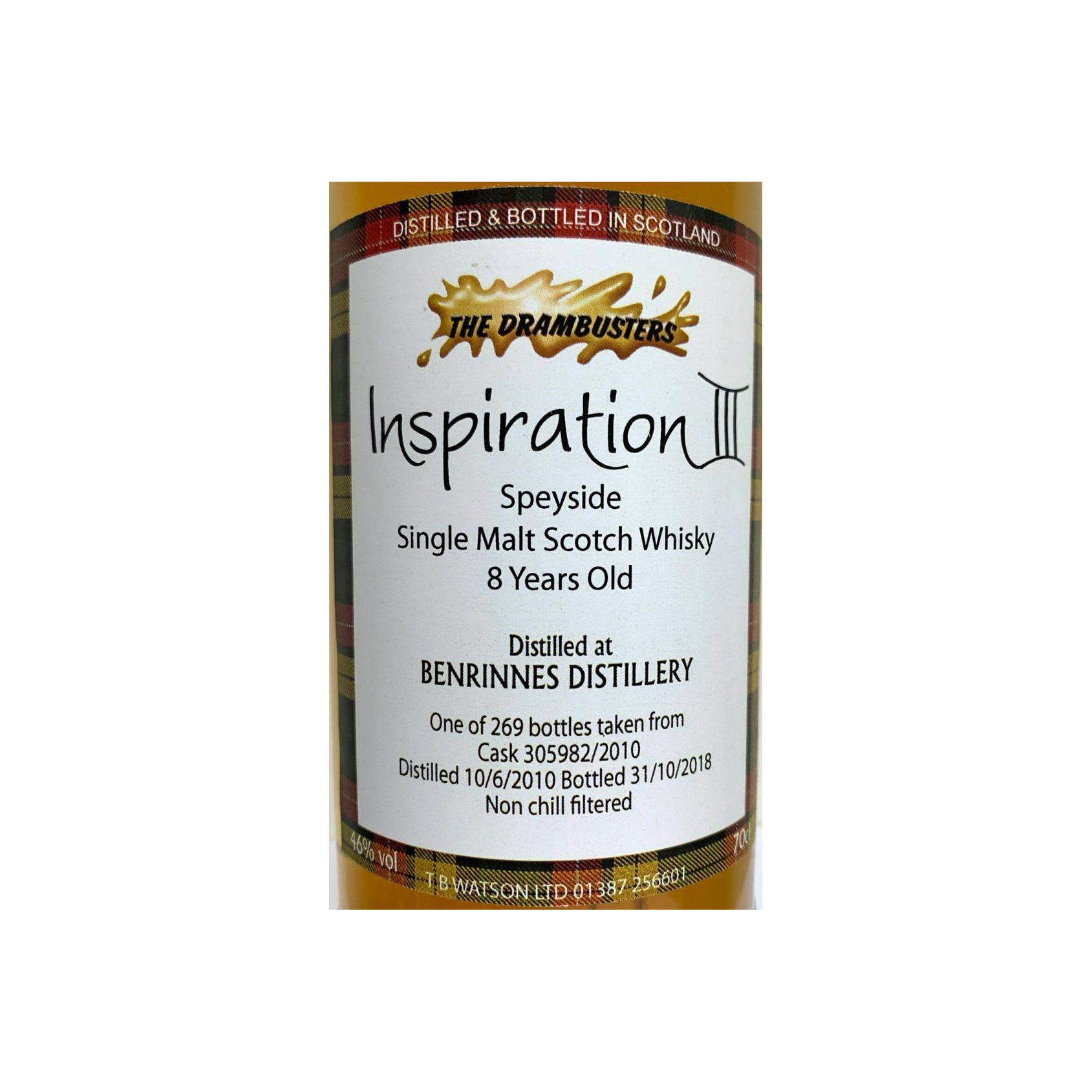 Benrinnes 2010 8 Years Single Malt Whisky 2