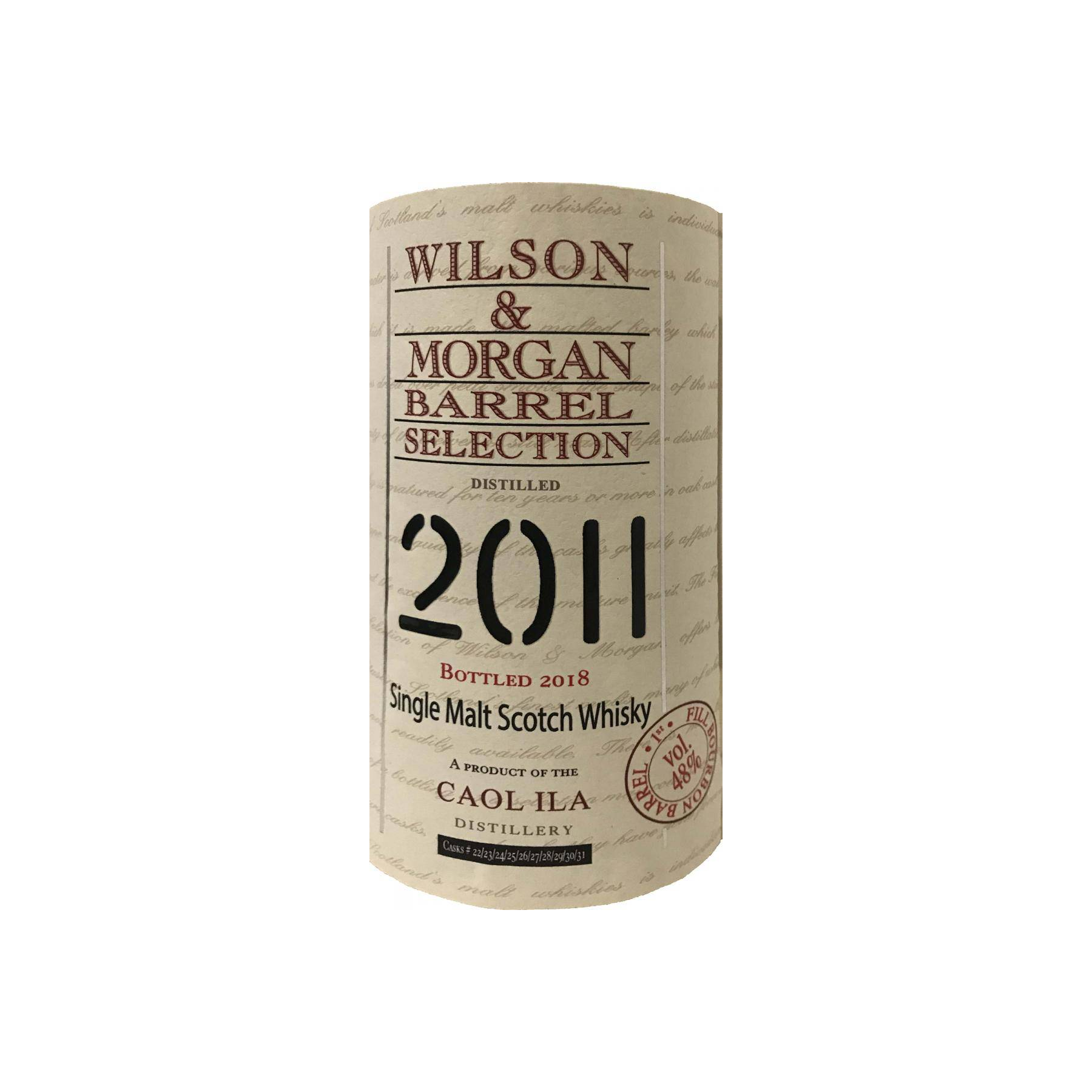 Caol Ila Barrel Selection 2011 7 Years Single Malt Whisky 3