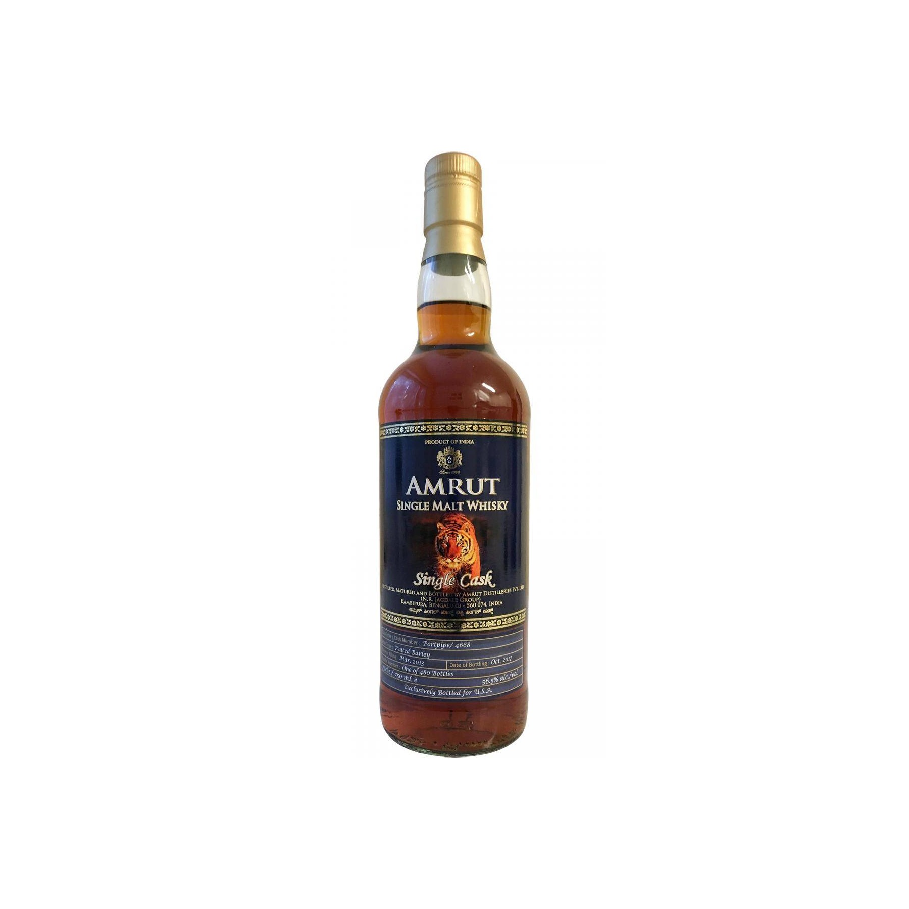 Amrut Single Cask 2013 4 Years Single Malt Whisky